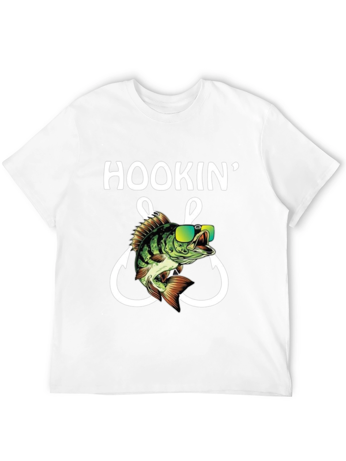 Hookin Bass Fishing T-Shirt