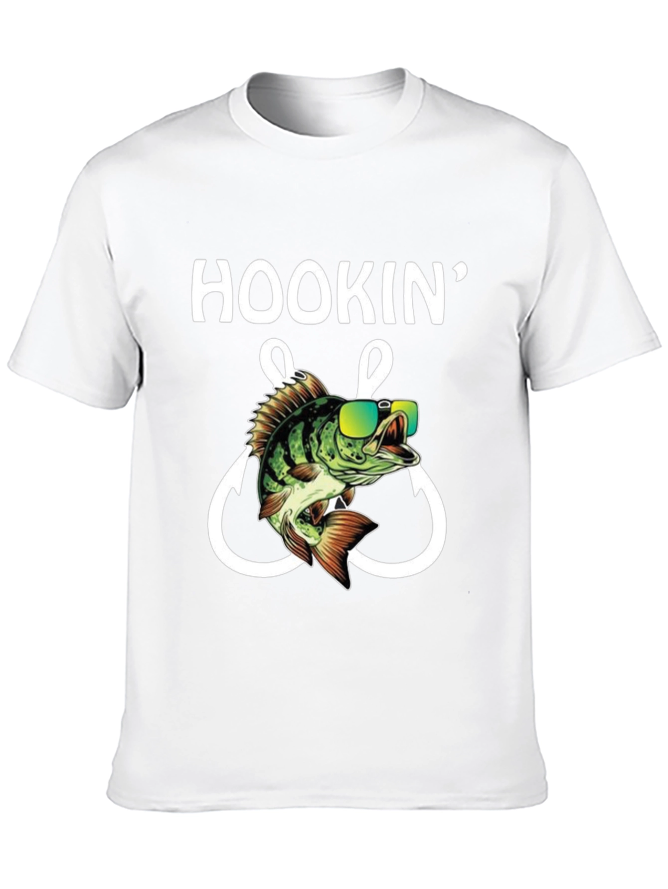 Hookin Bass Fishing T-Shirt