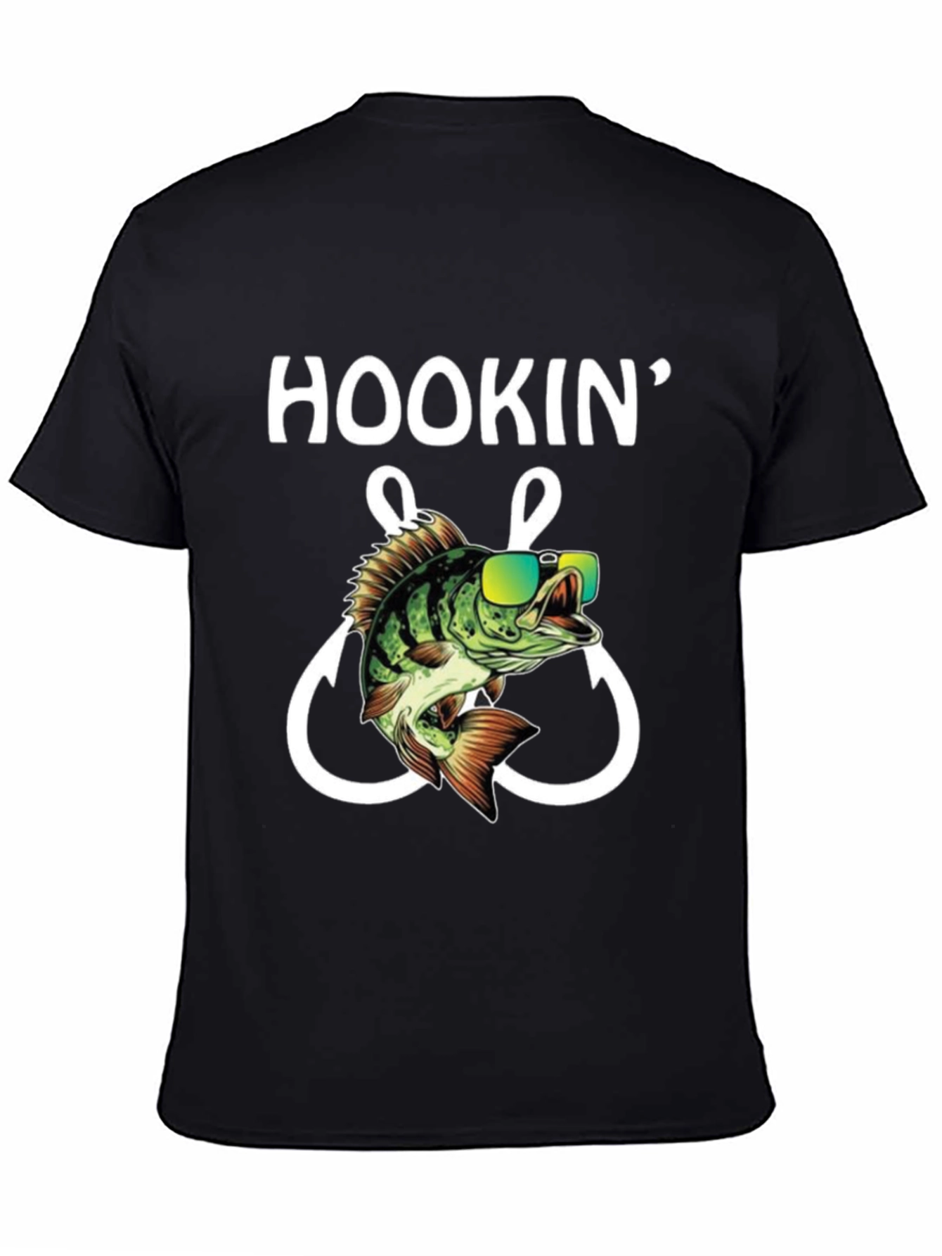 Hookin Bass Fishing T-Shirt
