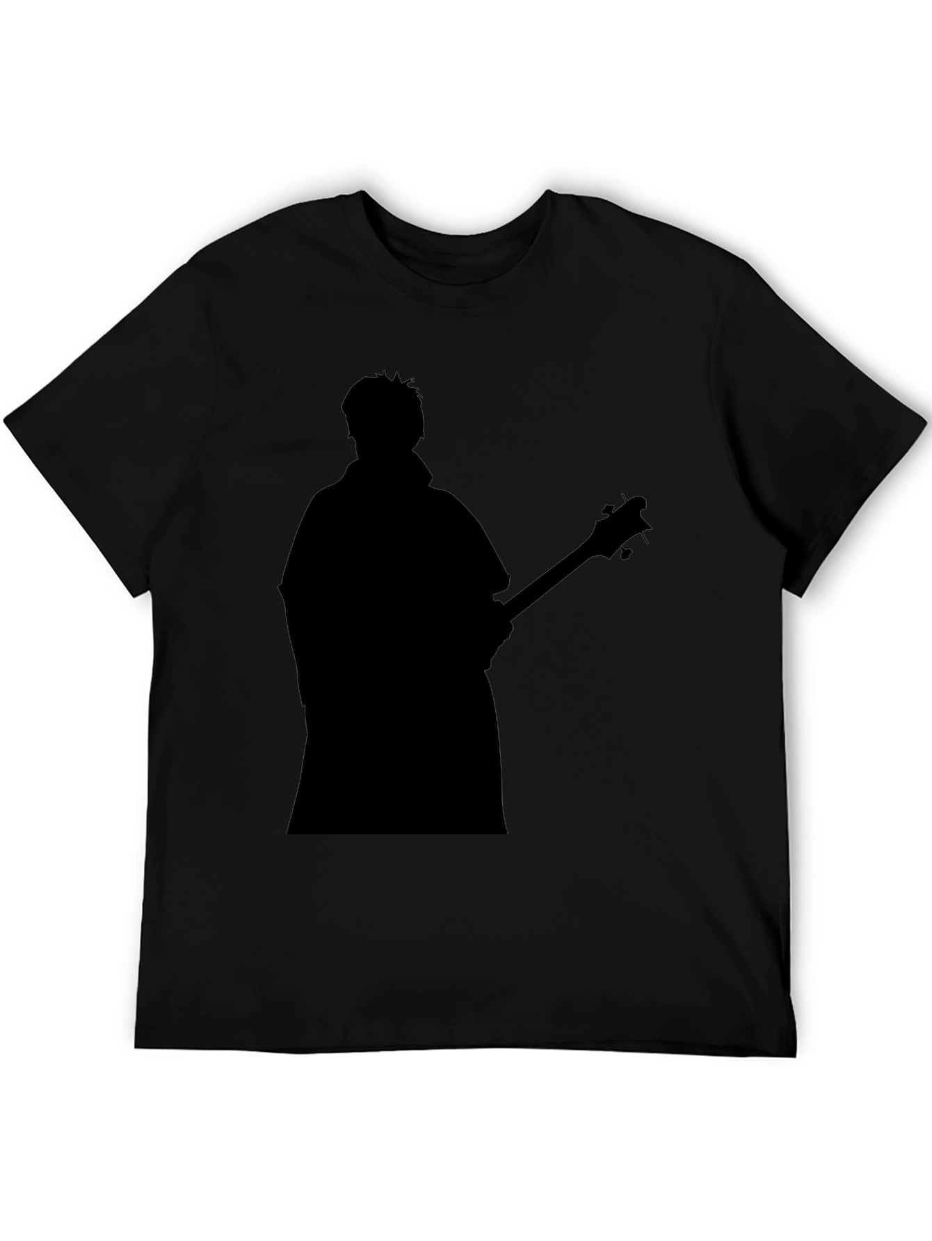 Silhouette Musician Graphic T-Shirt