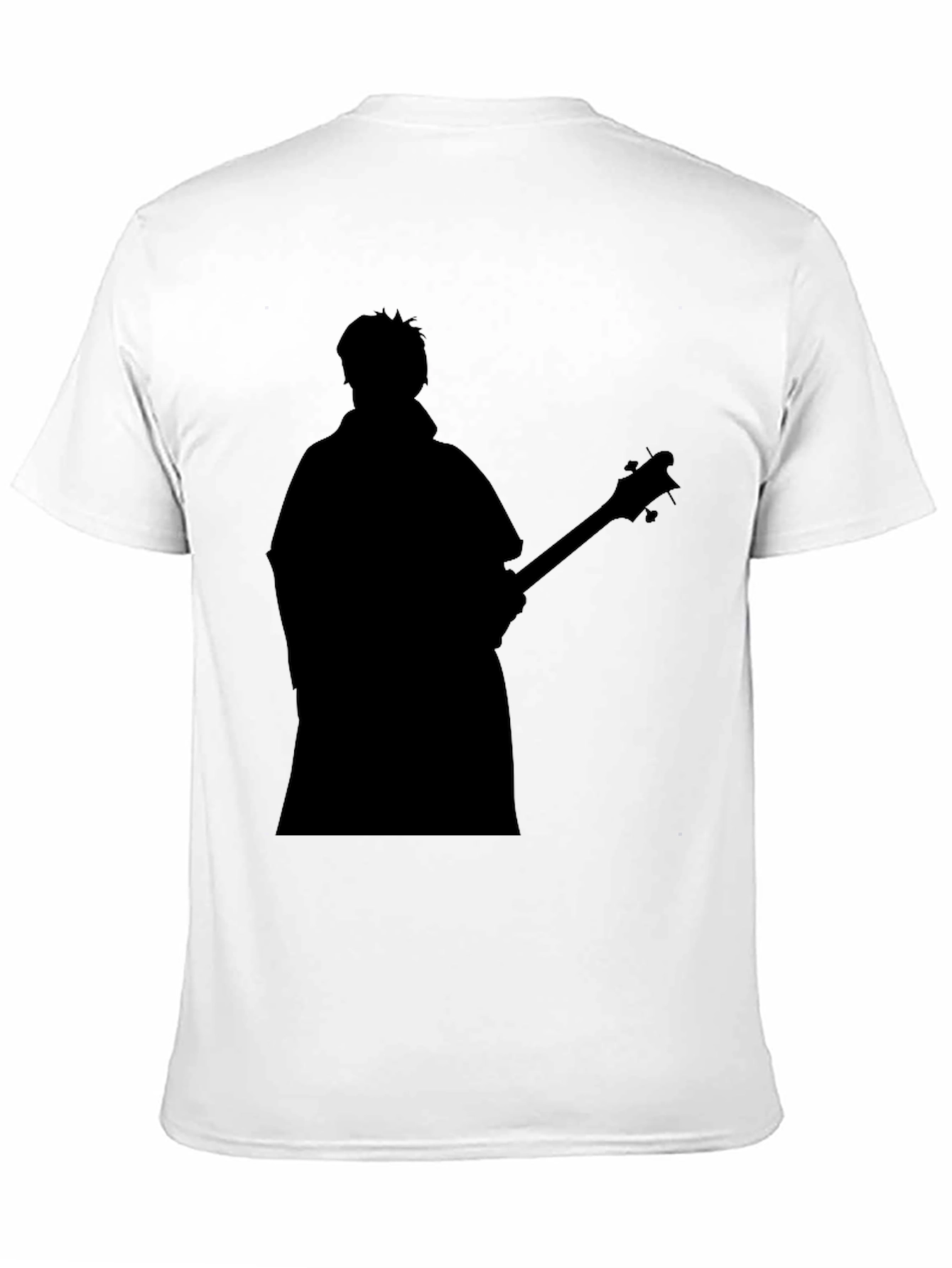 Silhouette Musician Graphic T-Shirt