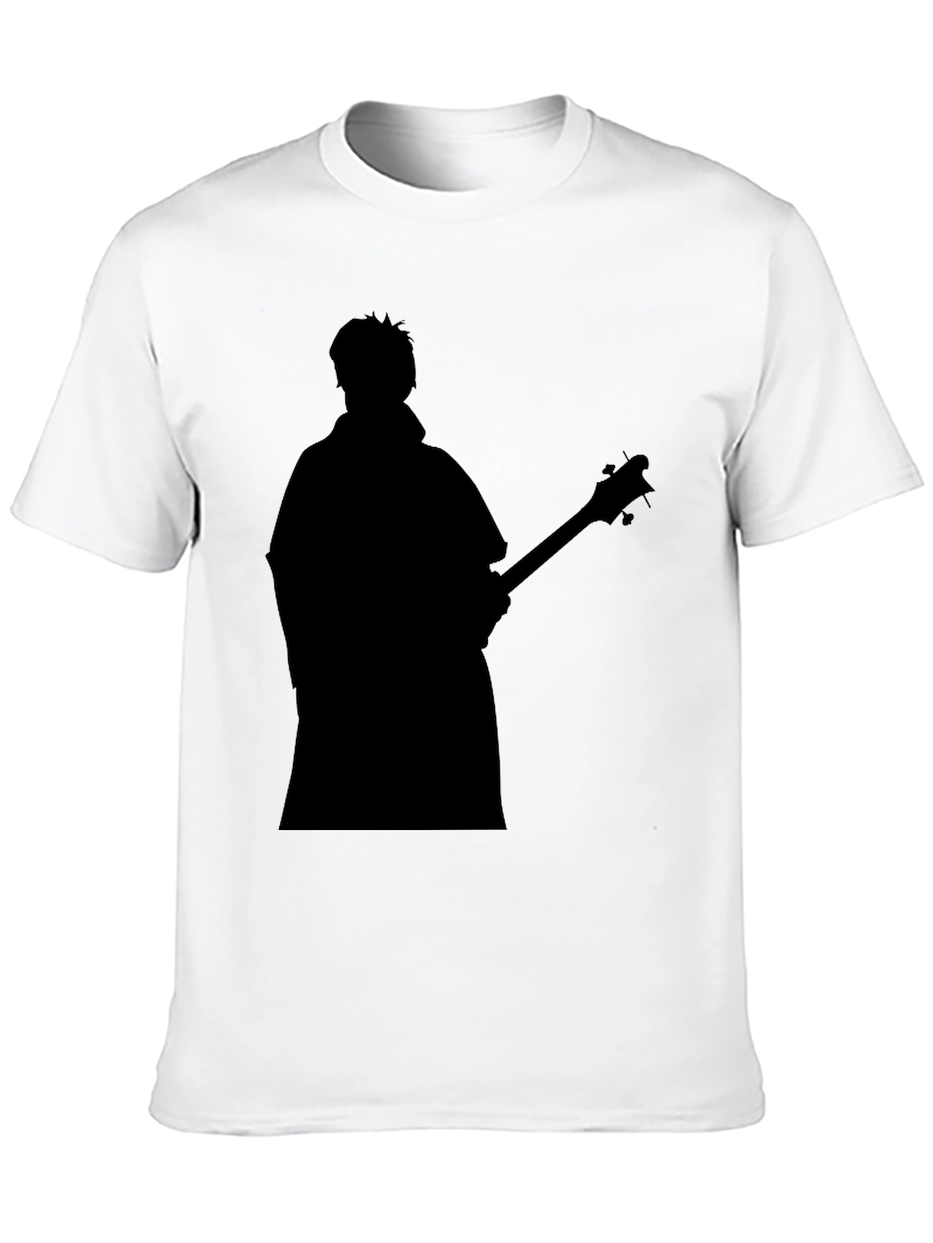 Silhouette Musician Graphic T-Shirt