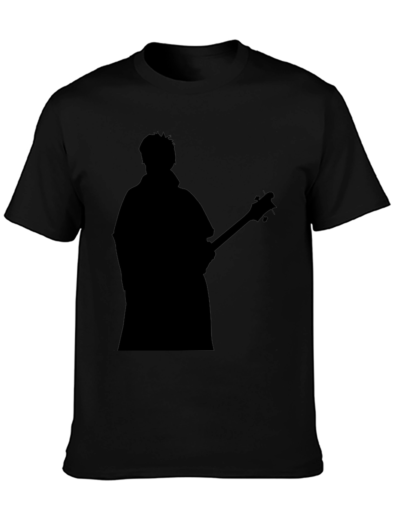 Silhouette Musician Graphic T-Shirt