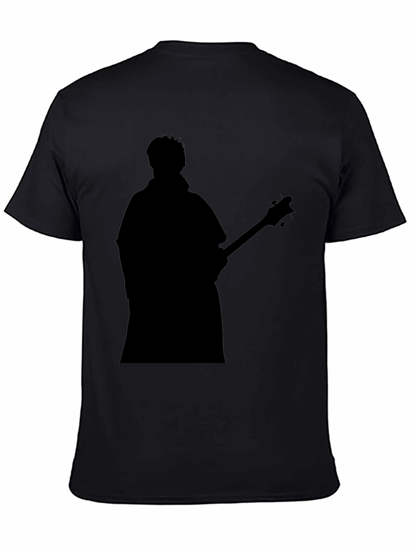 Silhouette Musician Graphic T-Shirt