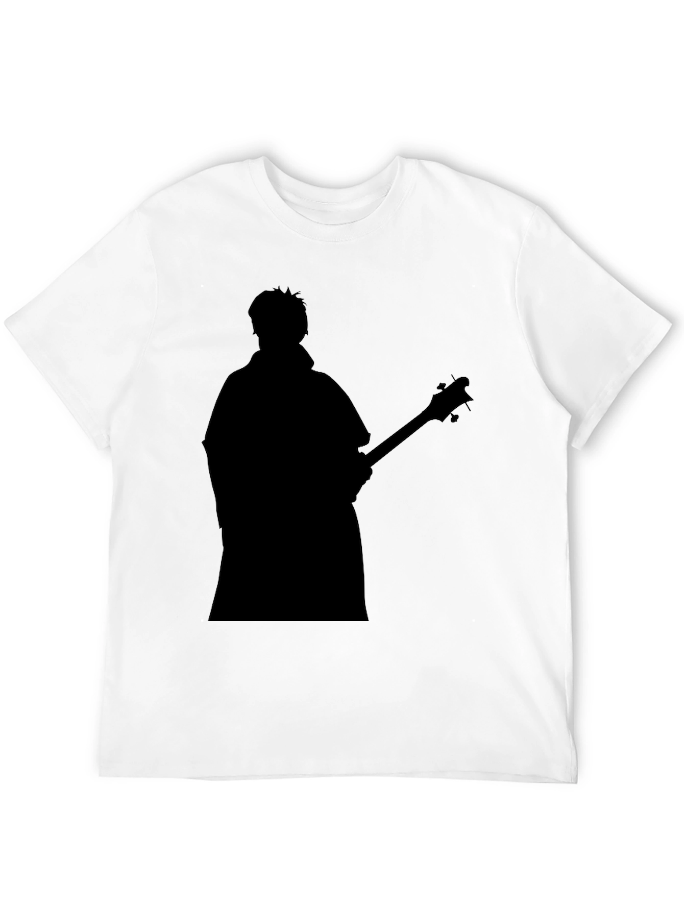 Silhouette Musician Graphic T-Shirt