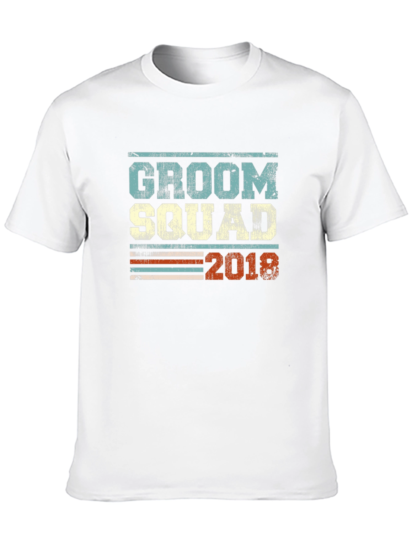 Groom Squad 2018 Retro T-Shirt