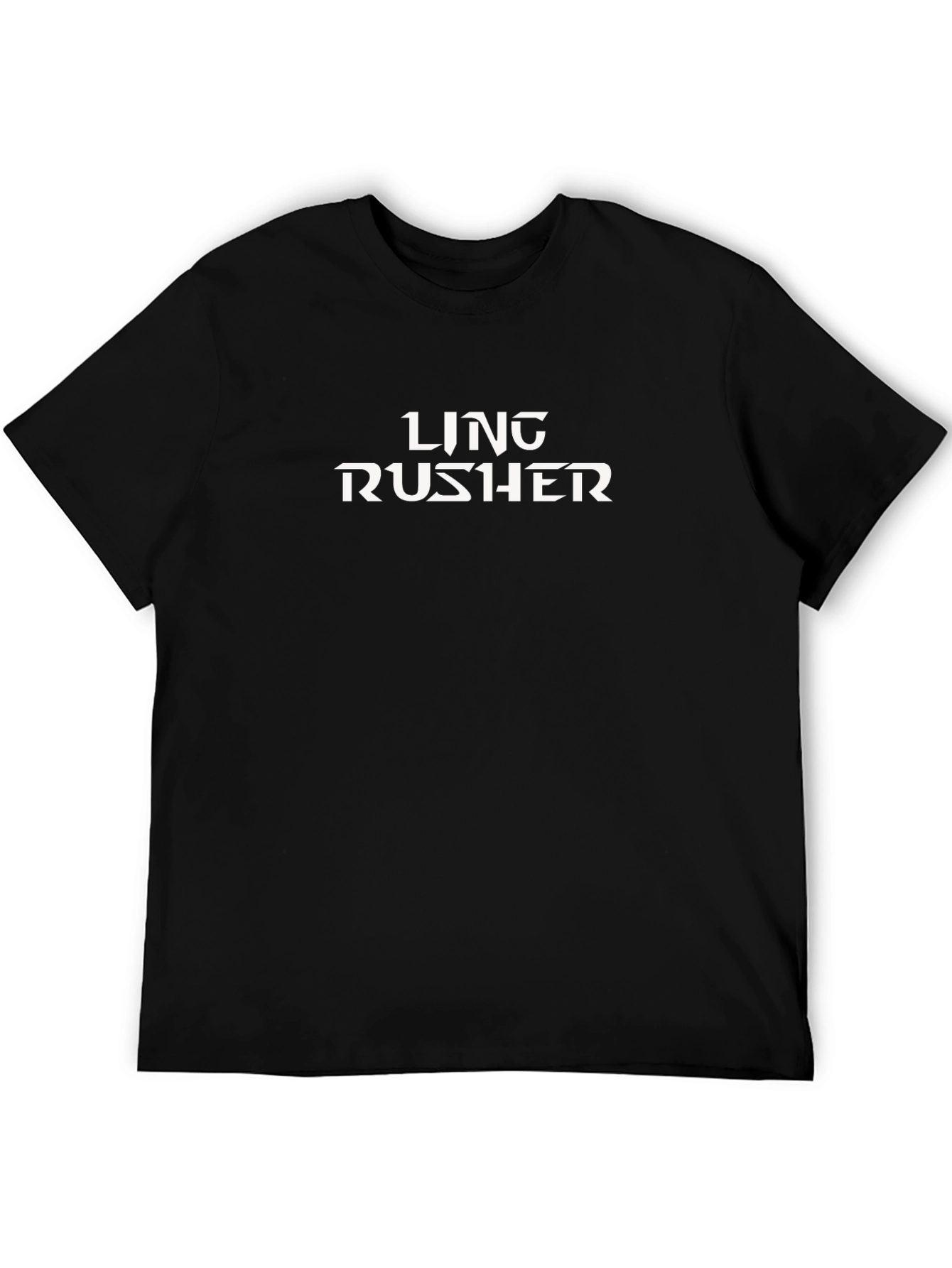 Ling Rusher Graphic Tee - Trendy Black T-Shirt