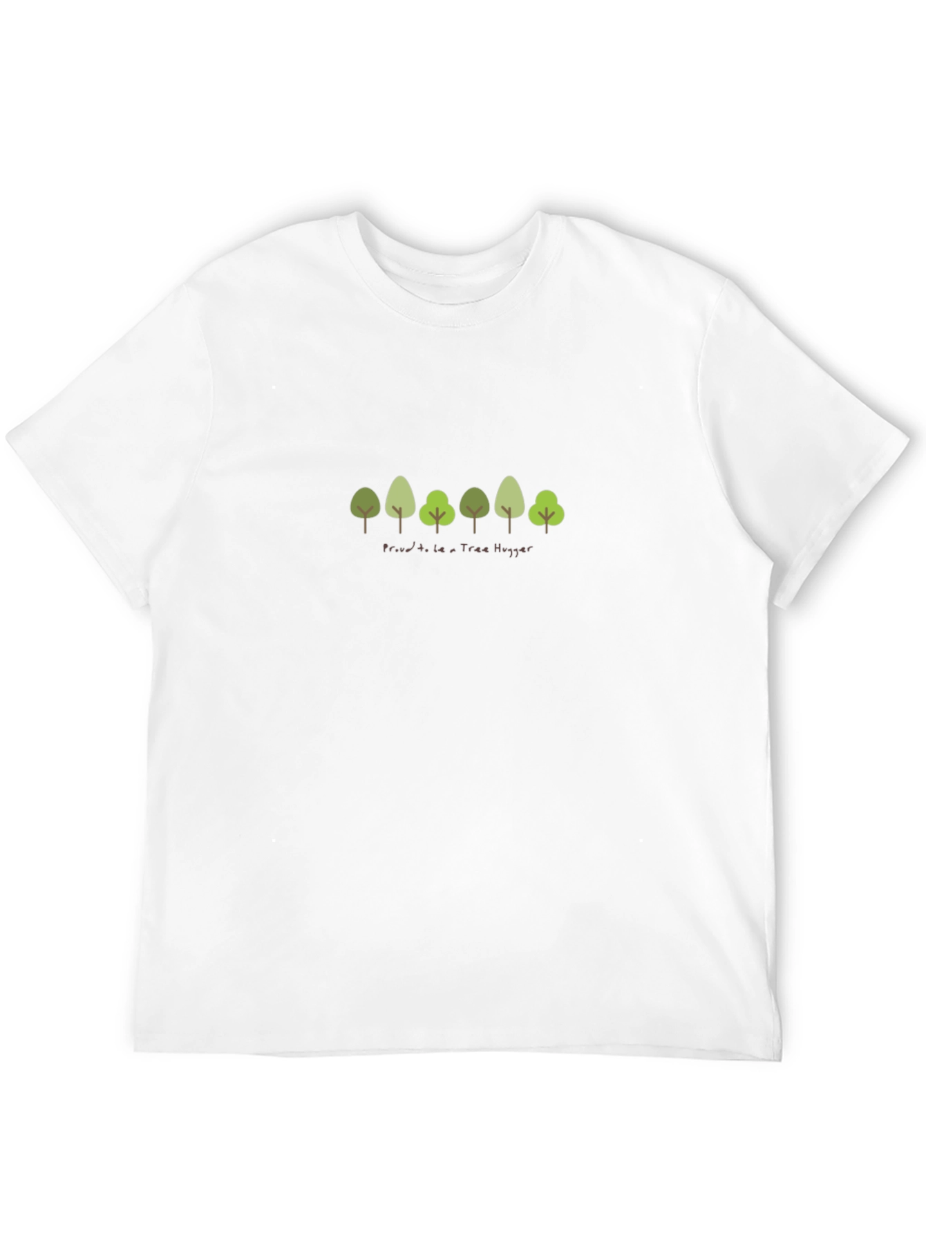 Proud Tree Hugger Graphic Tee - Eco-Friendly