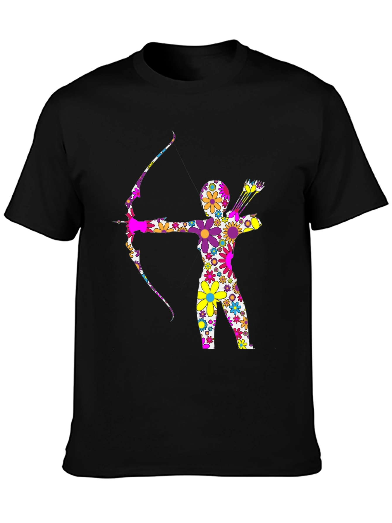 Floral Archer Graphic T-Shirt