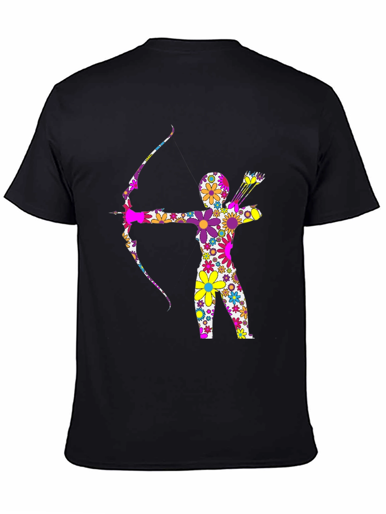 Floral Archer Graphic T-Shirt