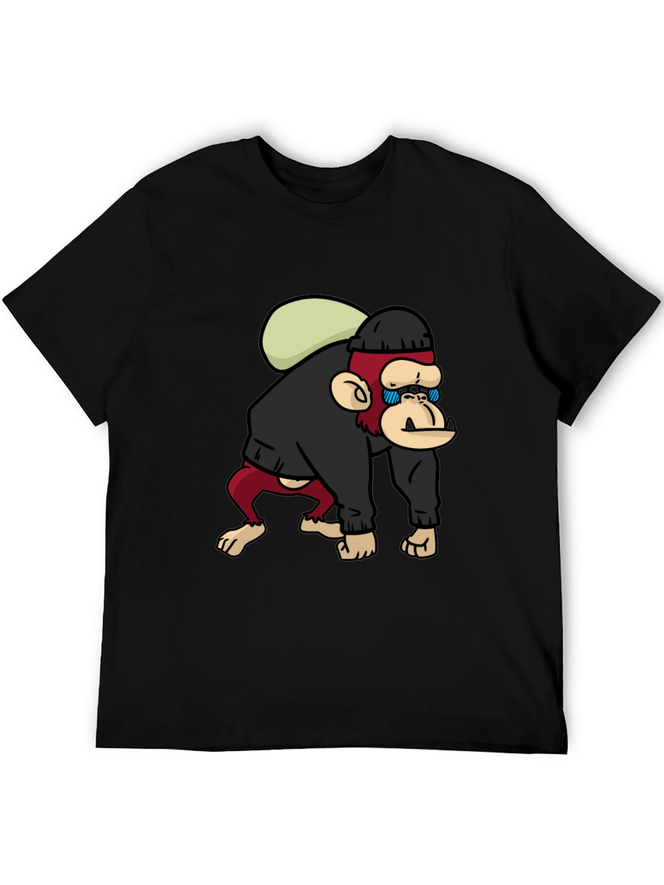 Ape Thief T-Shirt - Novelty Graphic Tee