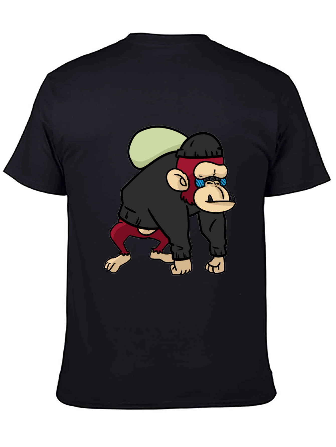 Ape Thief T-Shirt - Novelty Graphic Tee