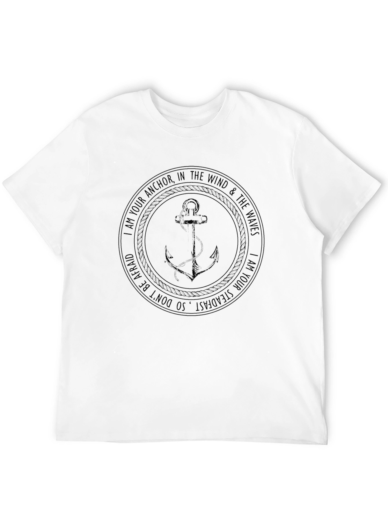 Anchor Graphic T-Shirt - Steadfast Design