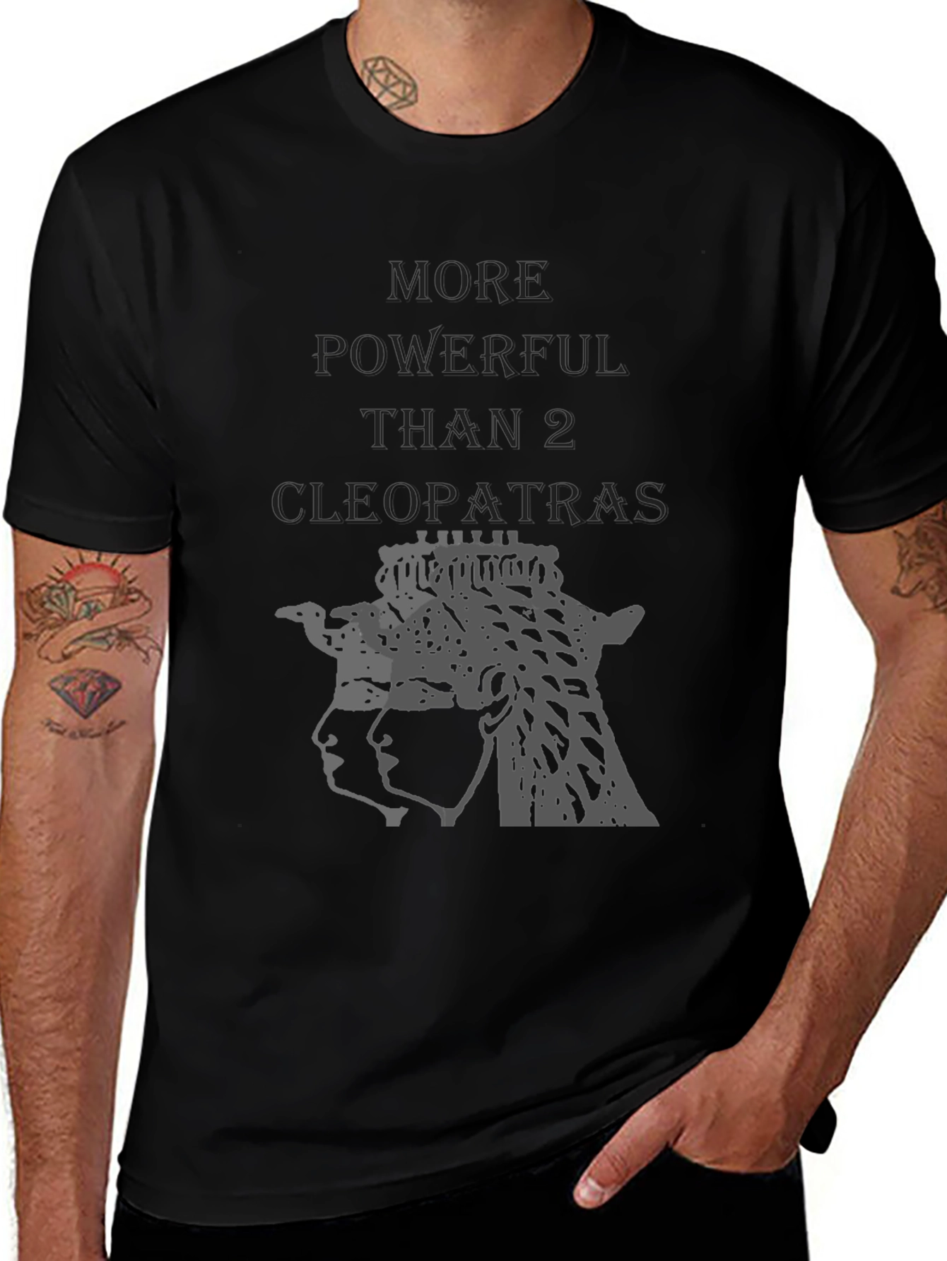 Powerful Cleopatra Graphic T-Shirt