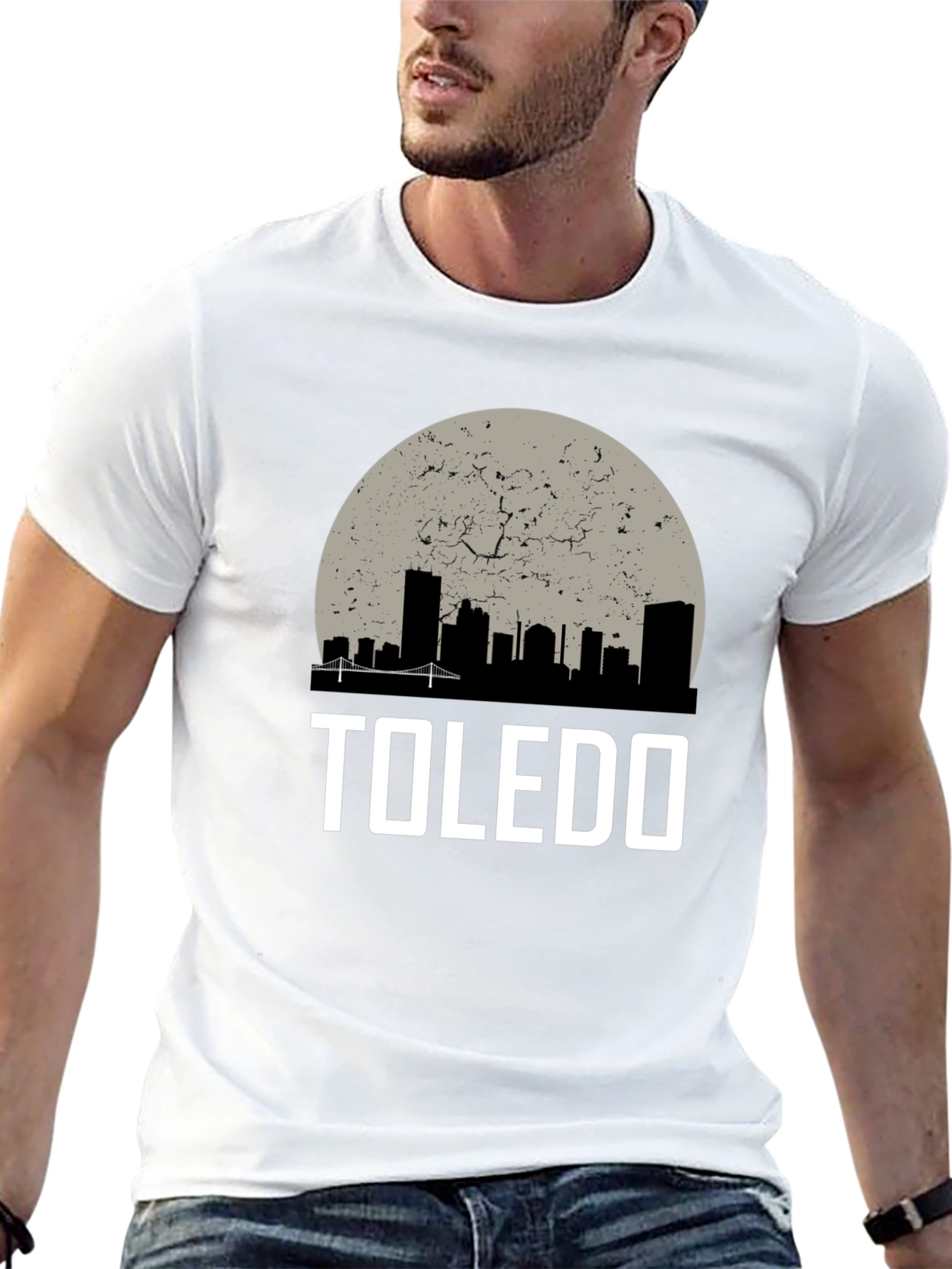Toledo Skyline Graphic T-Shirt - Unisex