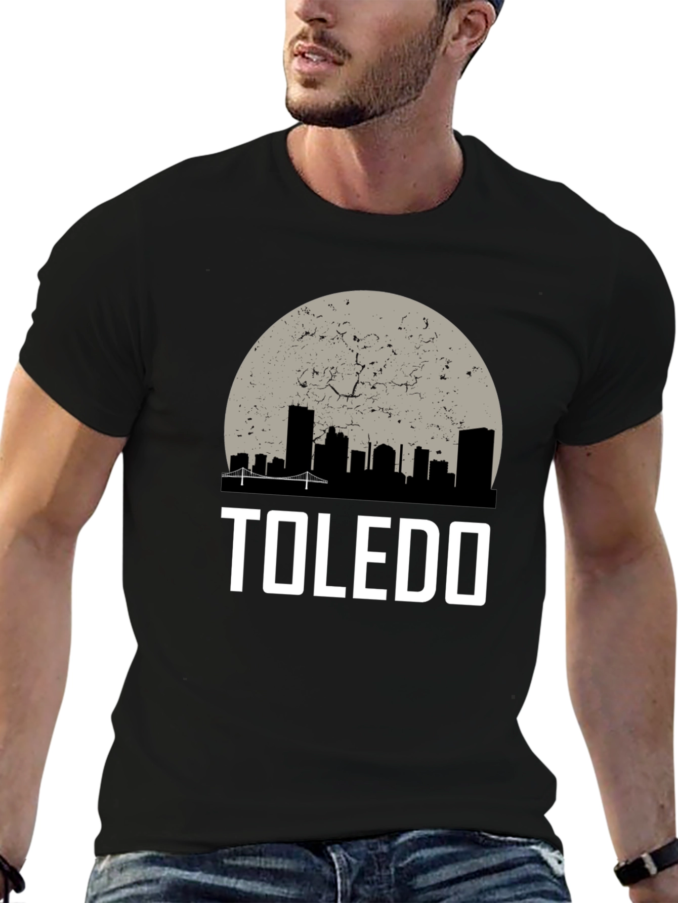 Toledo Skyline Graphic T-Shirt - Unisex