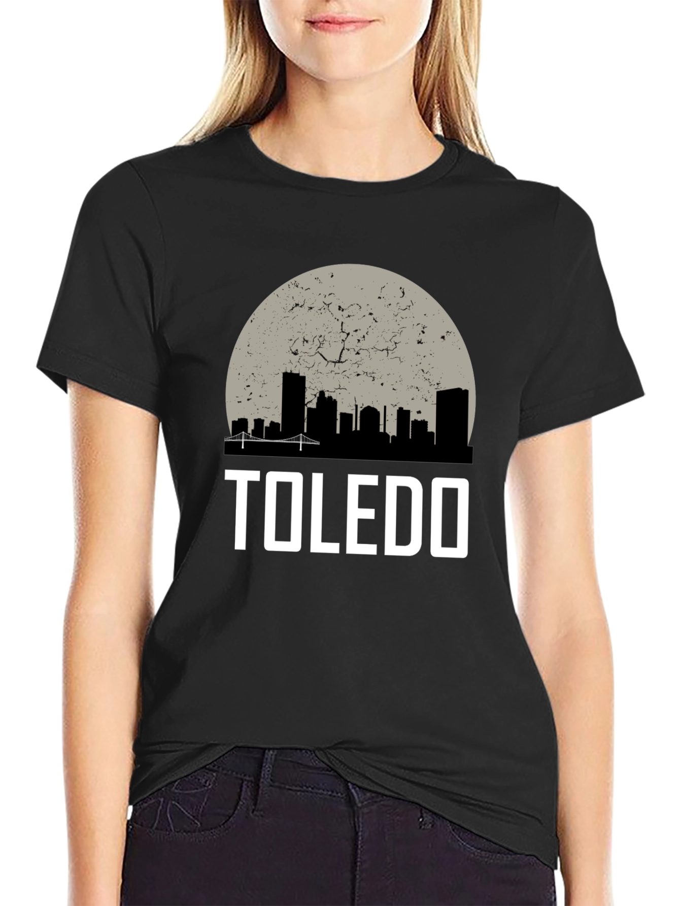 Toledo Skyline Graphic T-Shirt - Unisex