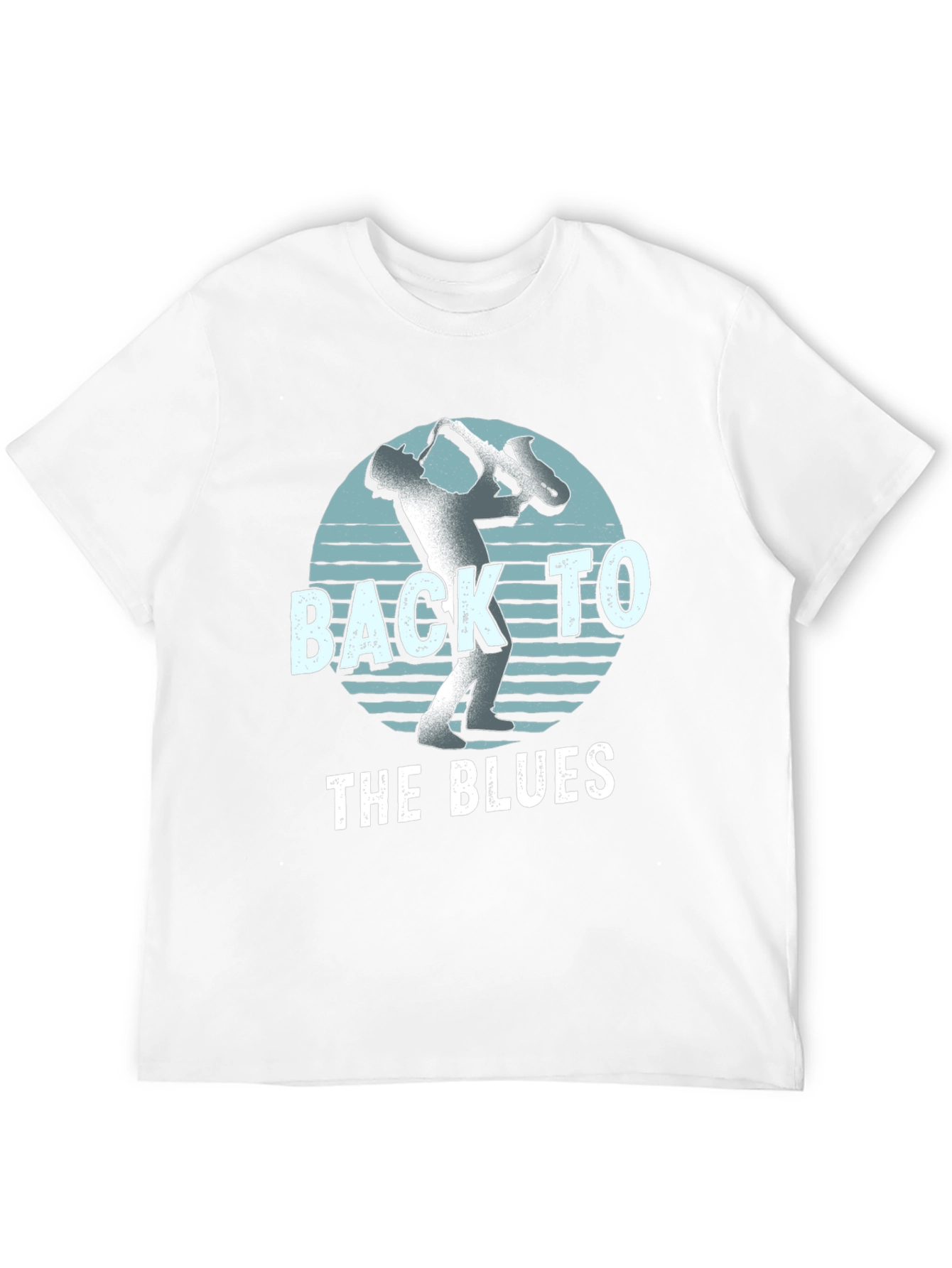 Back to the Blues Saxophone T-Shirt