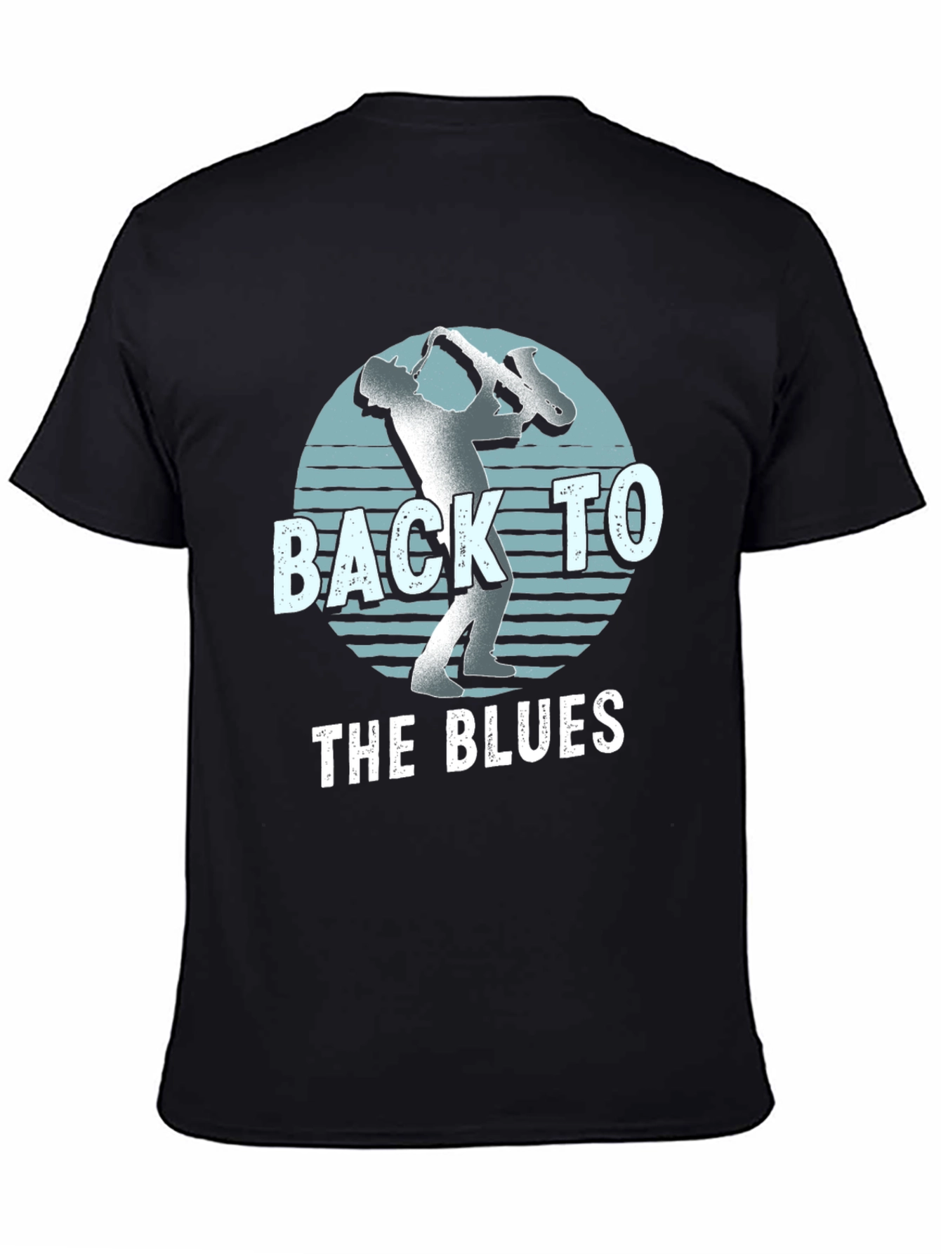 Back to the Blues Saxophone T-Shirt