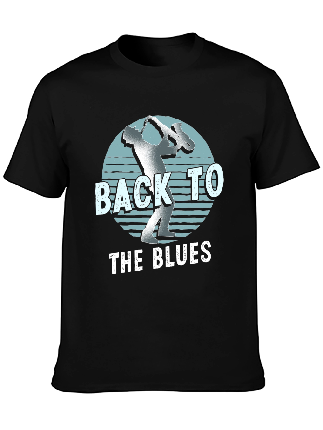 Back to the Blues Saxophone T-Shirt