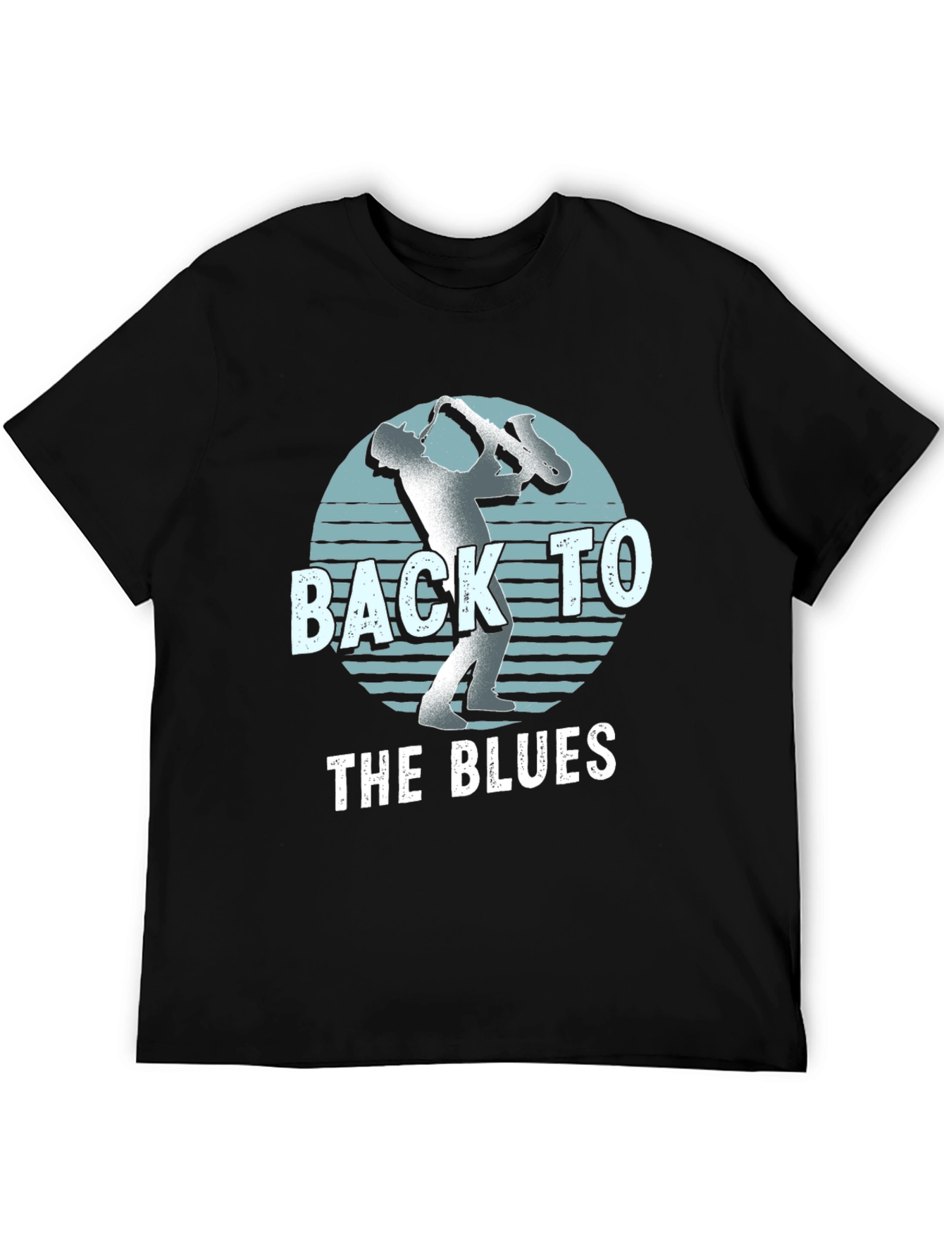 Back to the Blues Saxophone T-Shirt