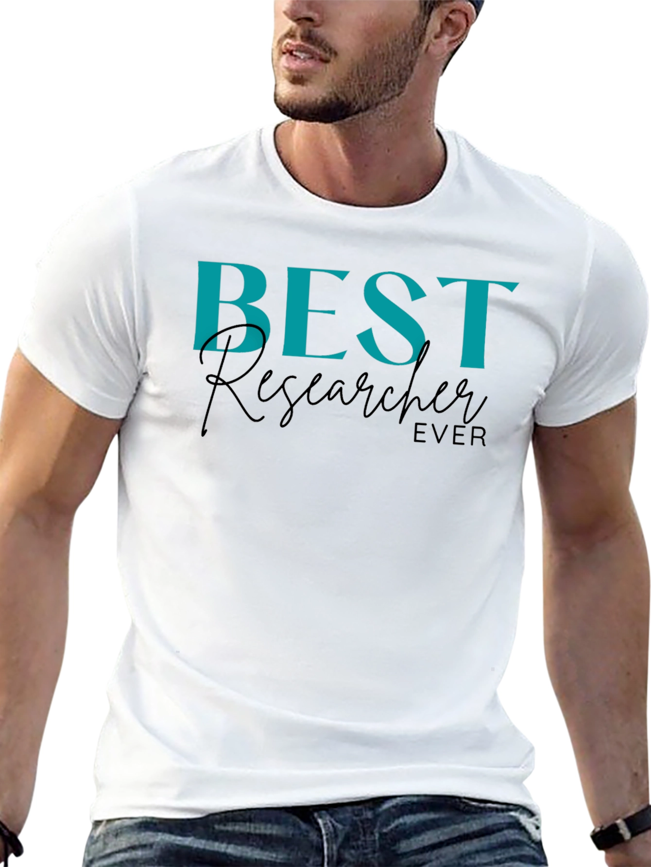 Best Researcher Ever T-Shirt | Black
