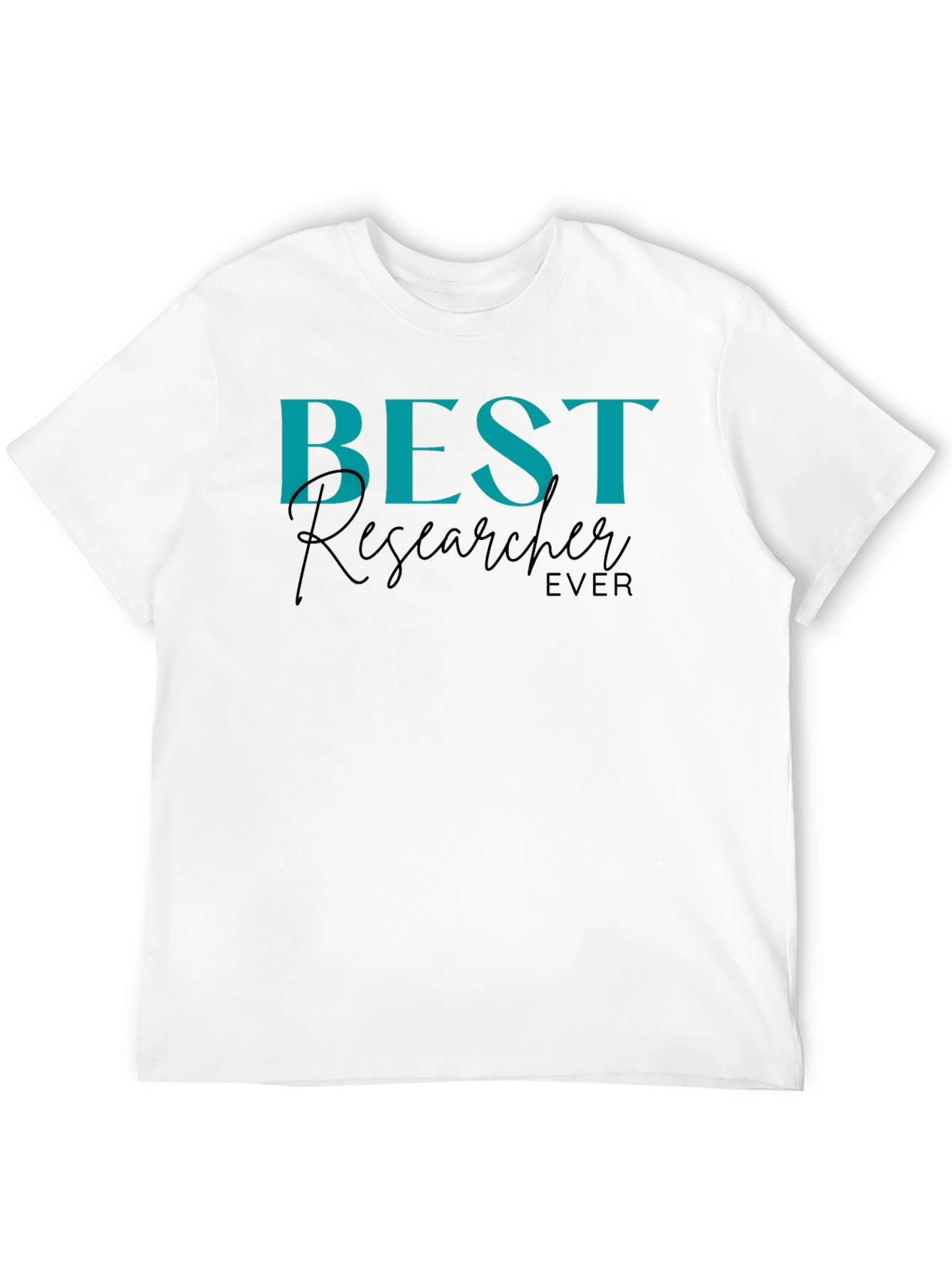 Best Researcher Ever T-Shirt | Black