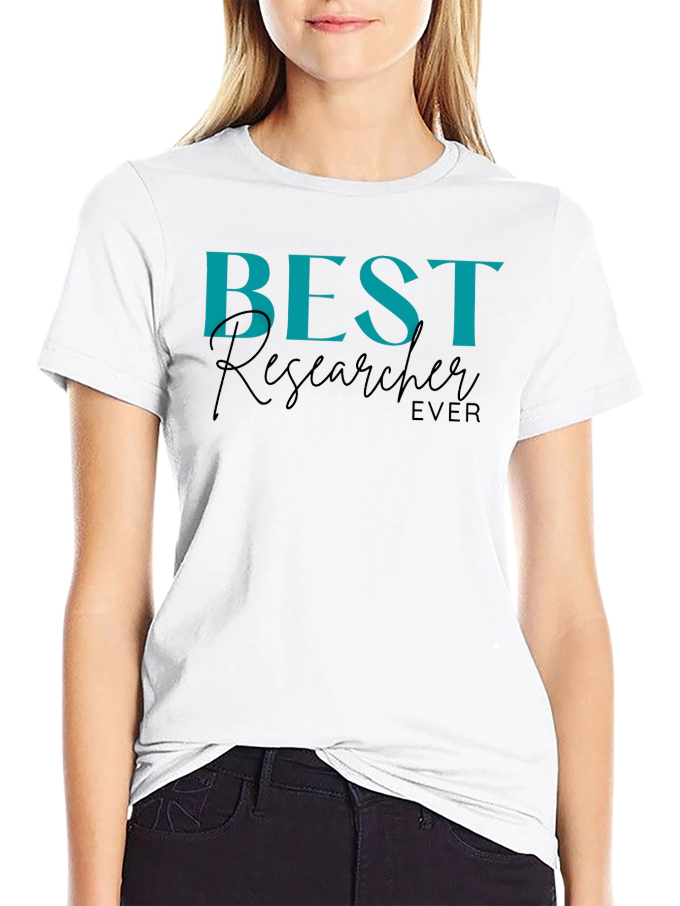 Best Researcher Ever T-Shirt | Black