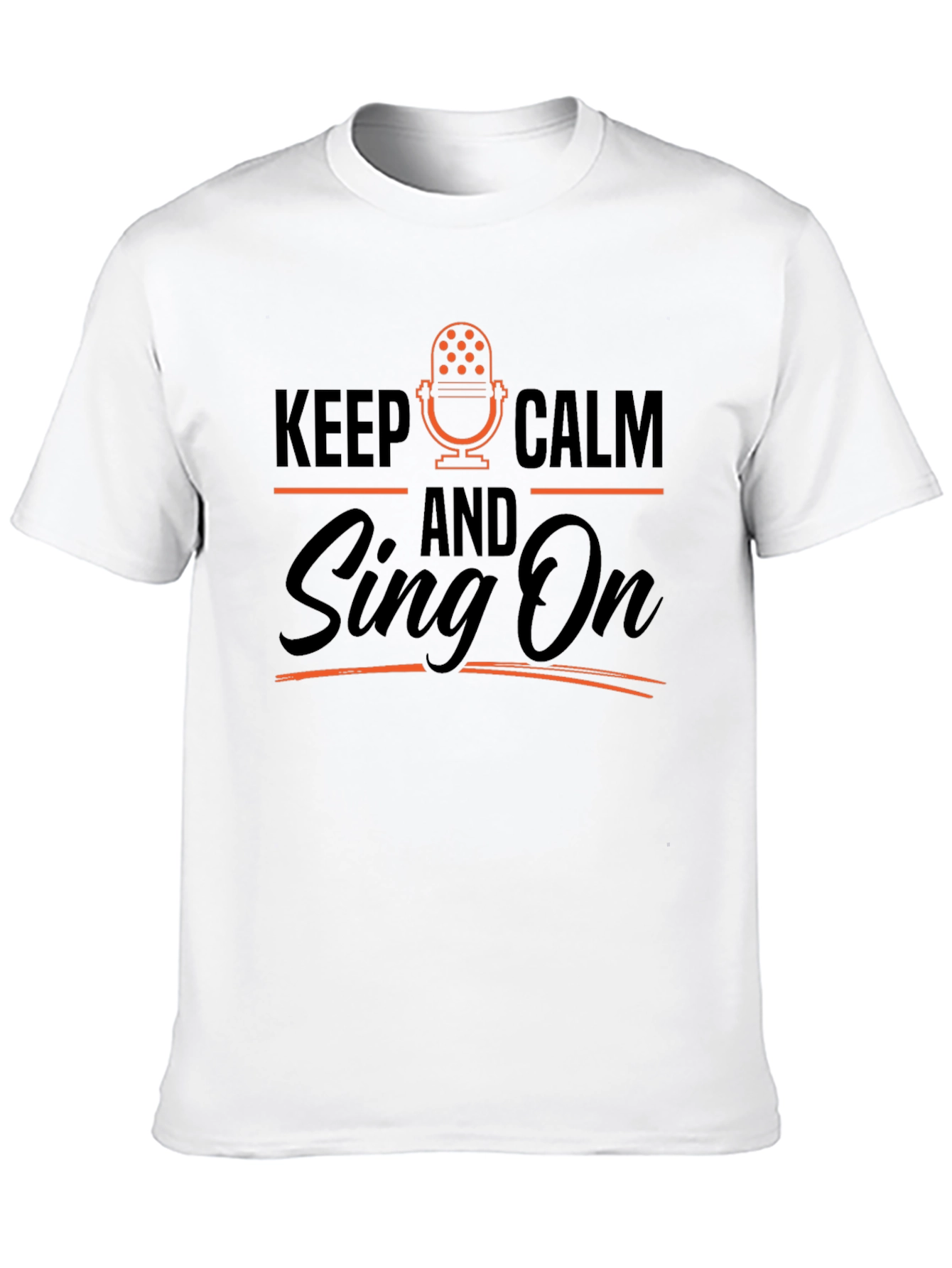 Keep Calm & Sing On T-Shirt