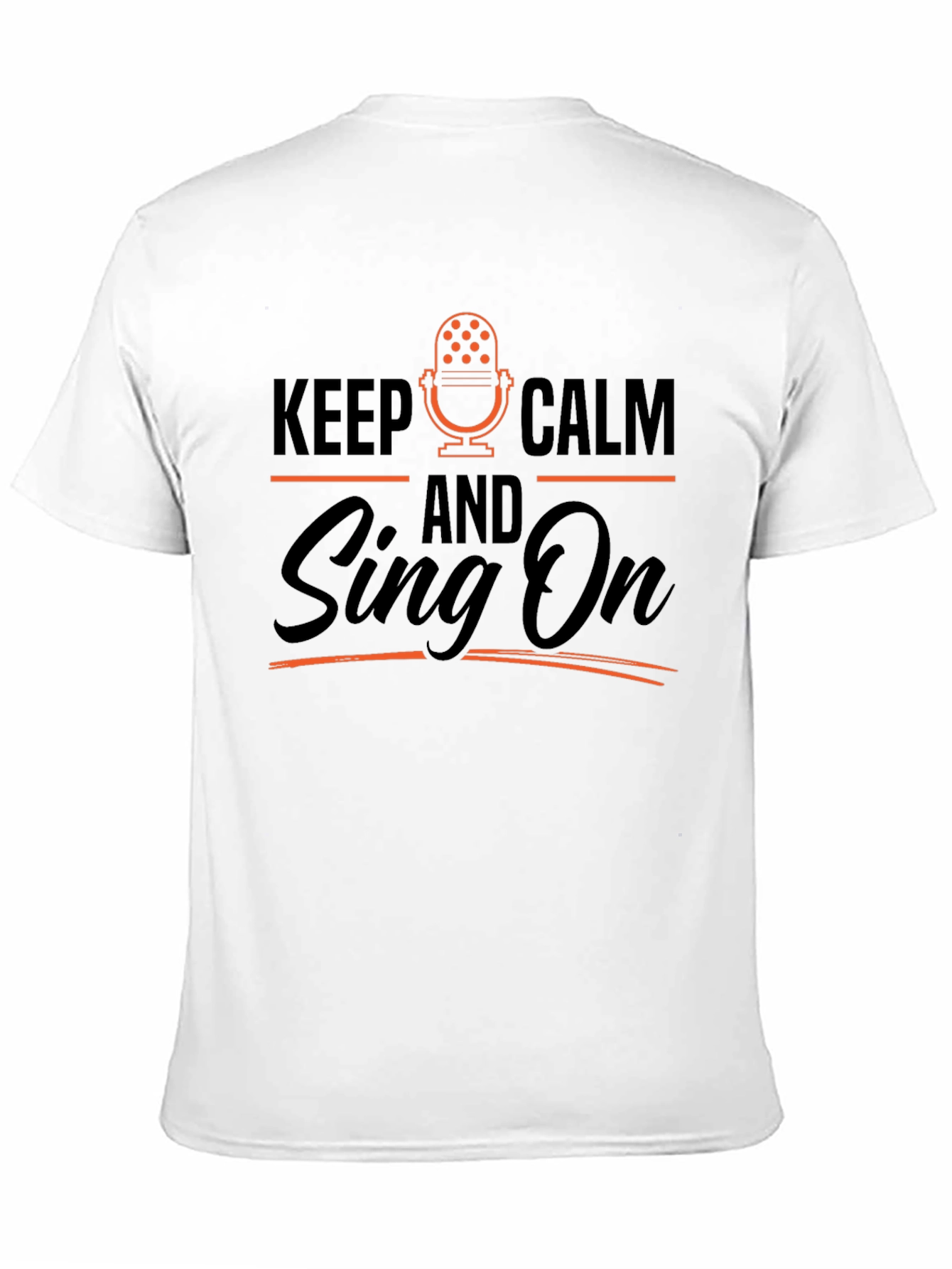 Keep Calm & Sing On T-Shirt
