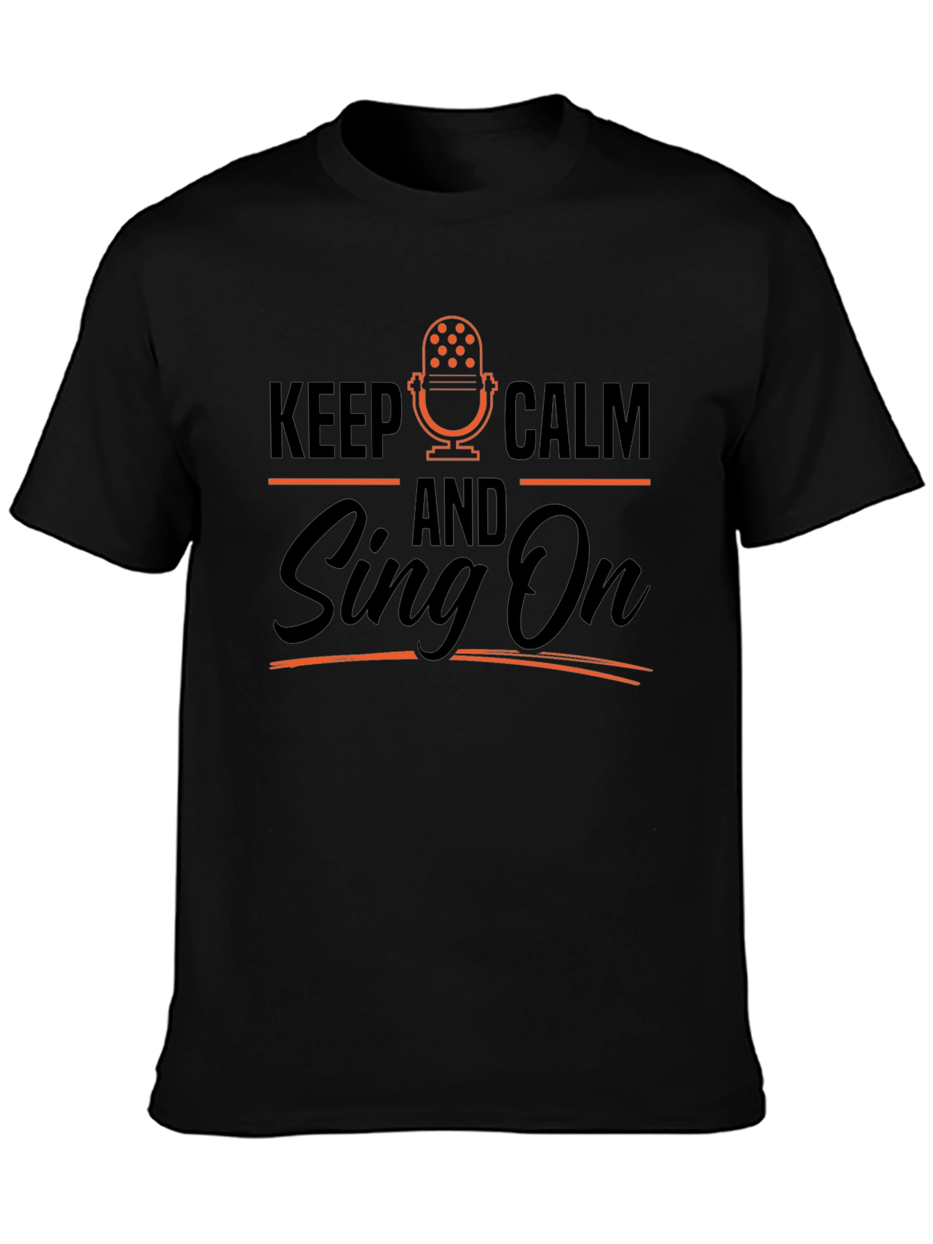 Keep Calm & Sing On T-Shirt