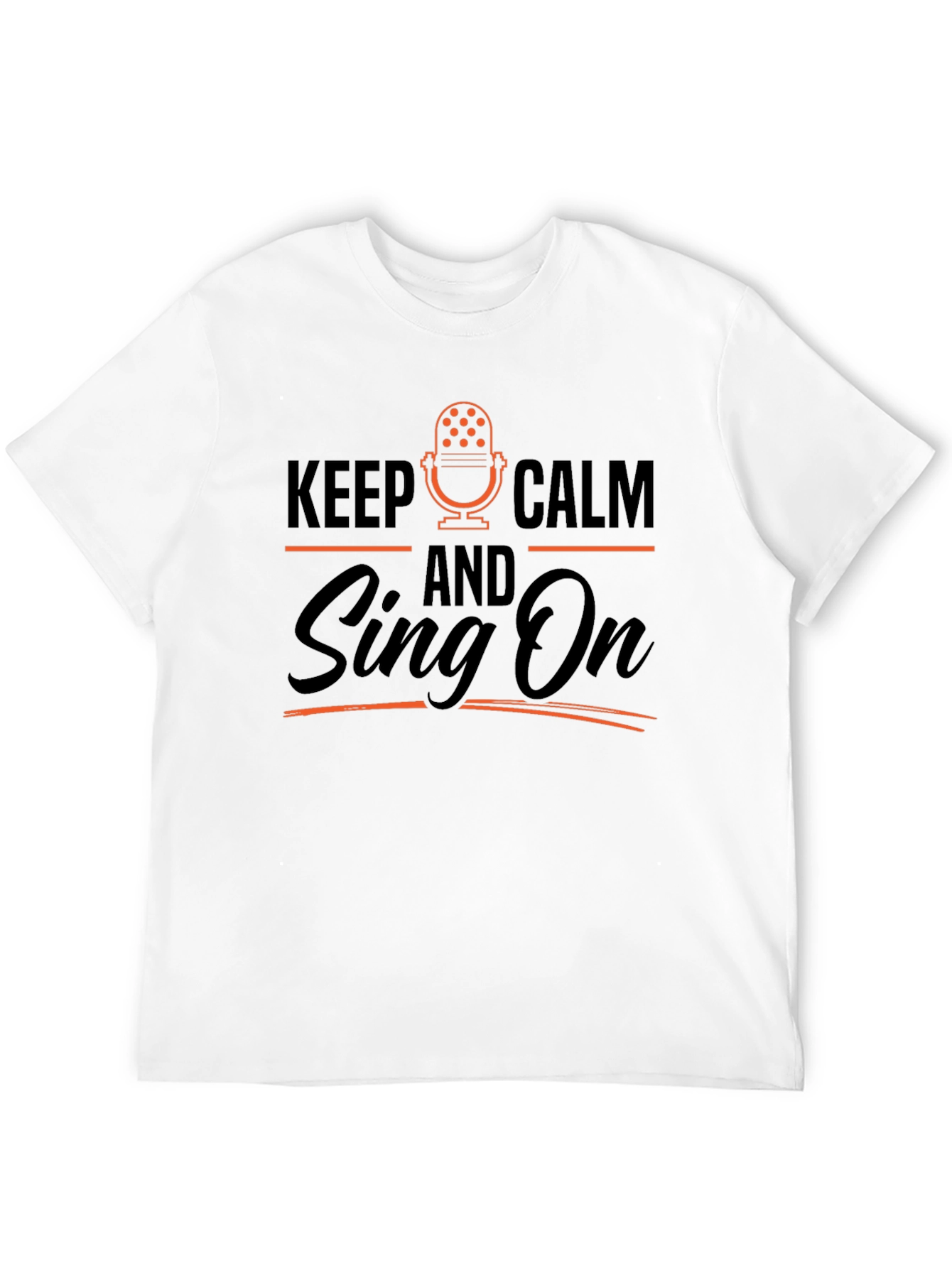 Keep Calm & Sing On T-Shirt