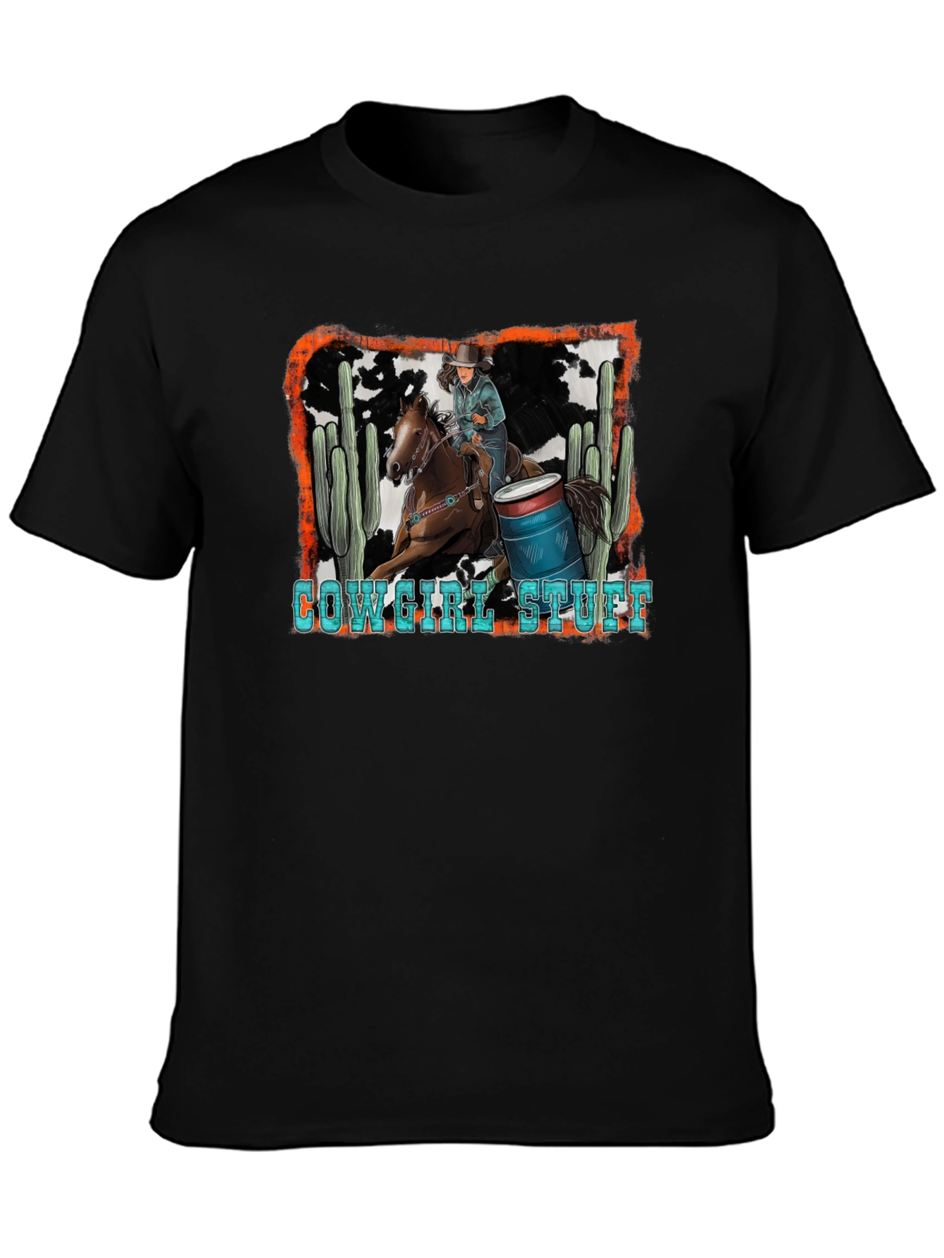 Cowgirl Stuff Graphic Tee - Western Style T-Shirt
