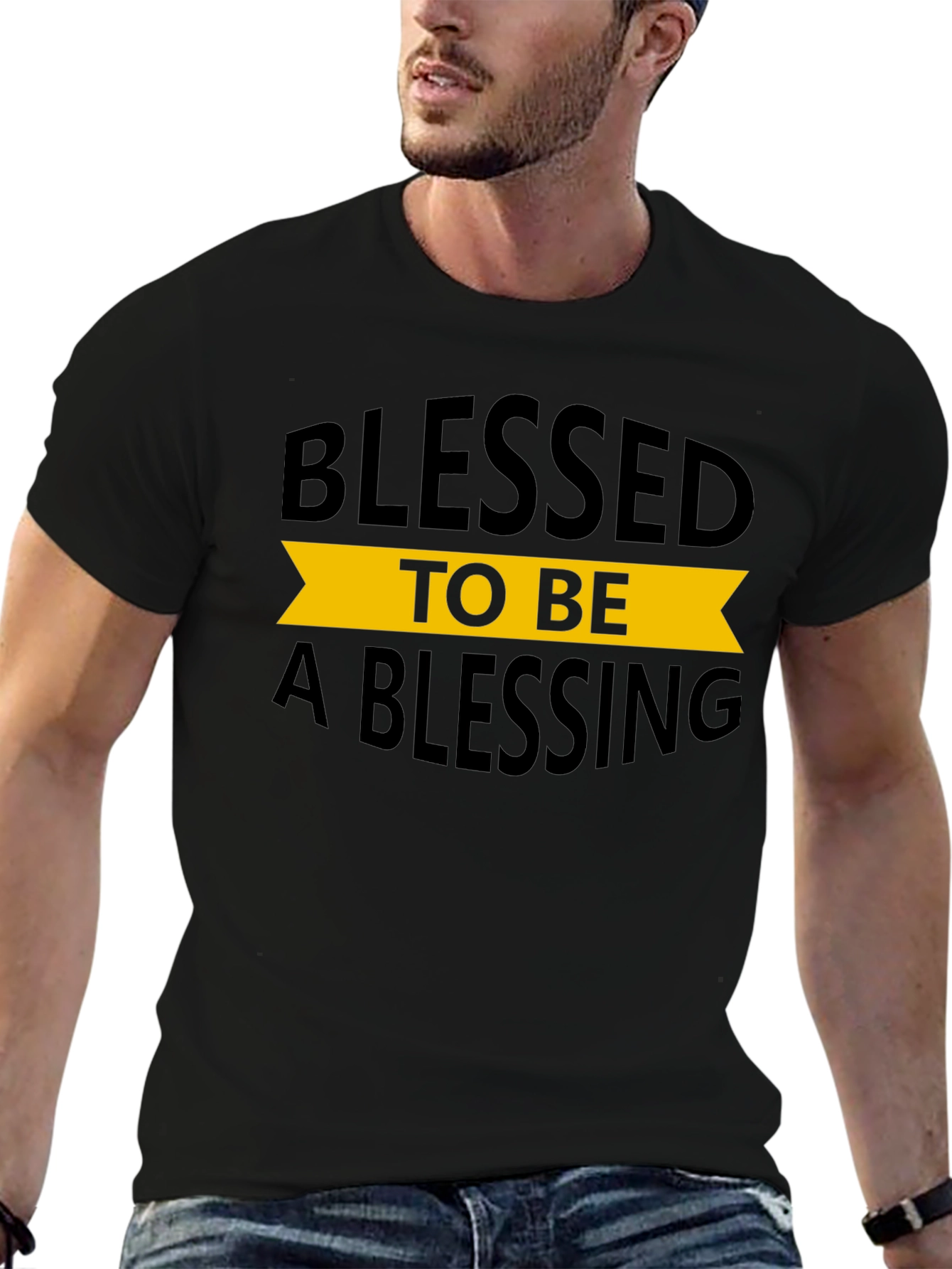 Blessed to Be a Blessing Black T-Shirt