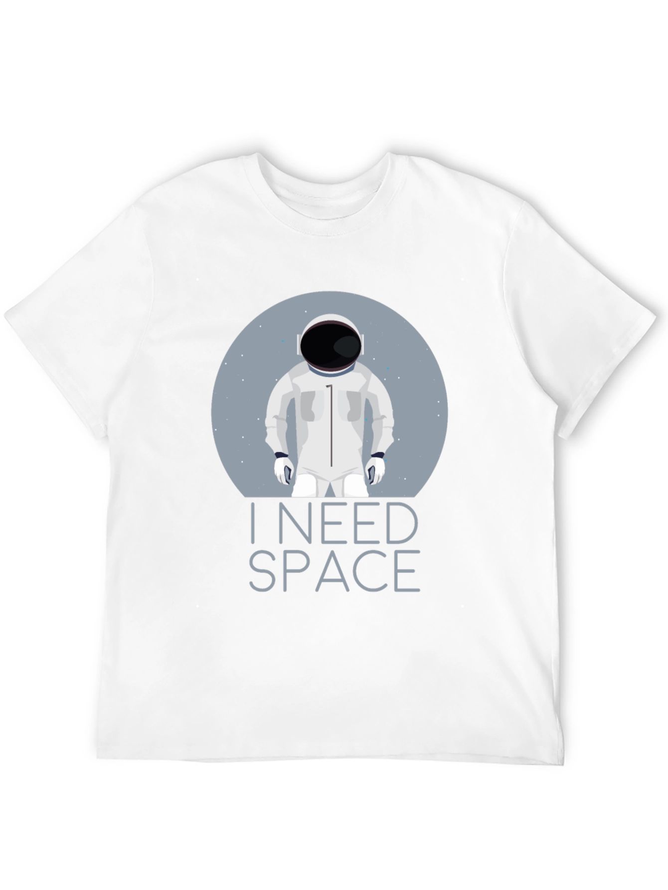 I Need Space T-Shirt Astronaut Design Tee