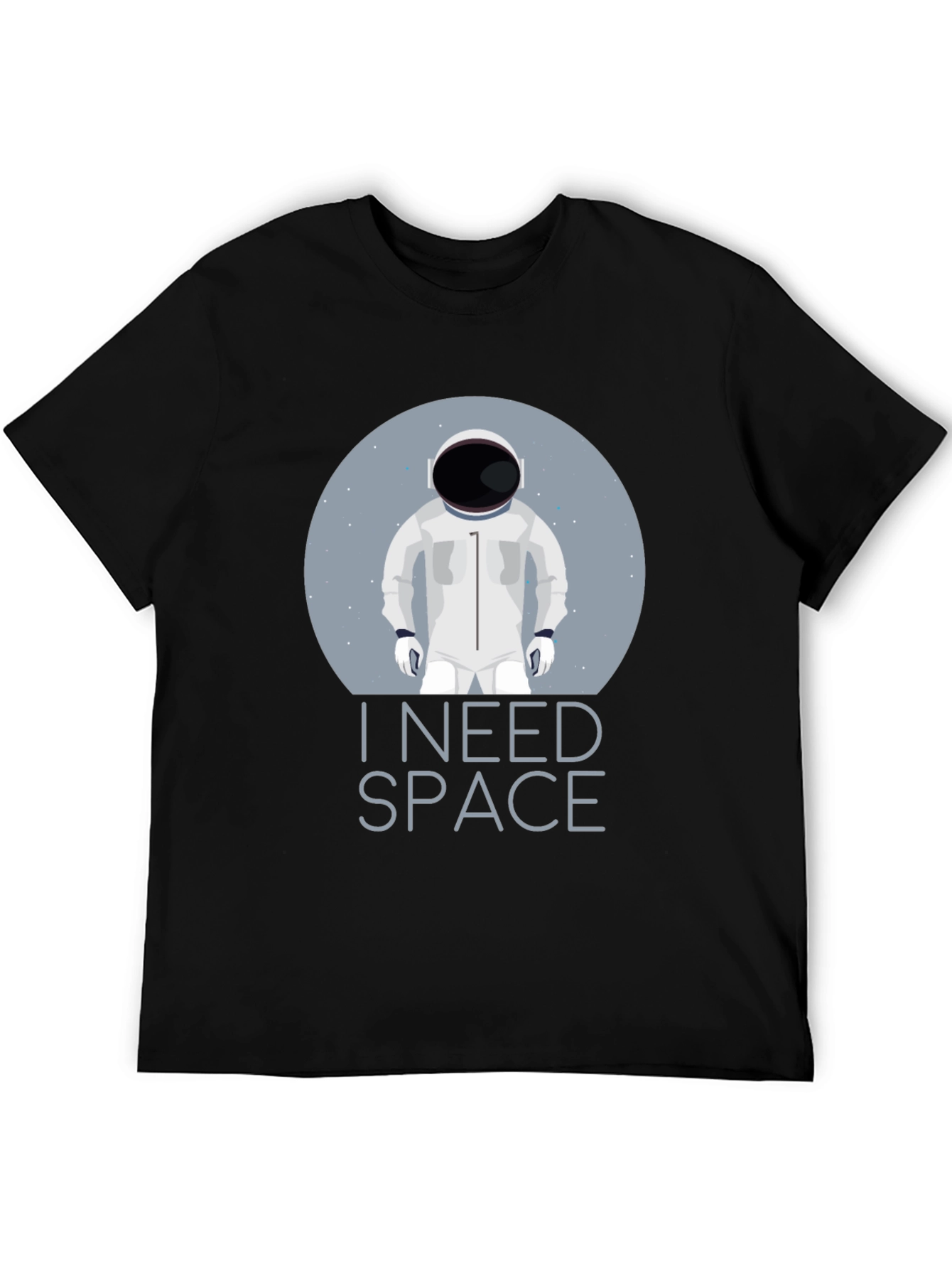 I Need Space T-Shirt Astronaut Design Tee