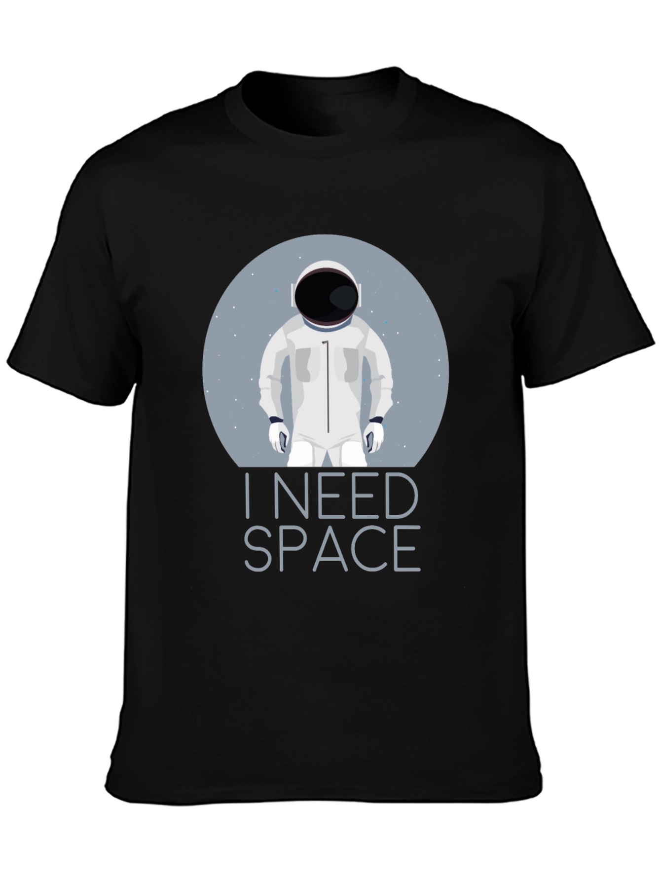 I Need Space T-Shirt Astronaut Design Tee