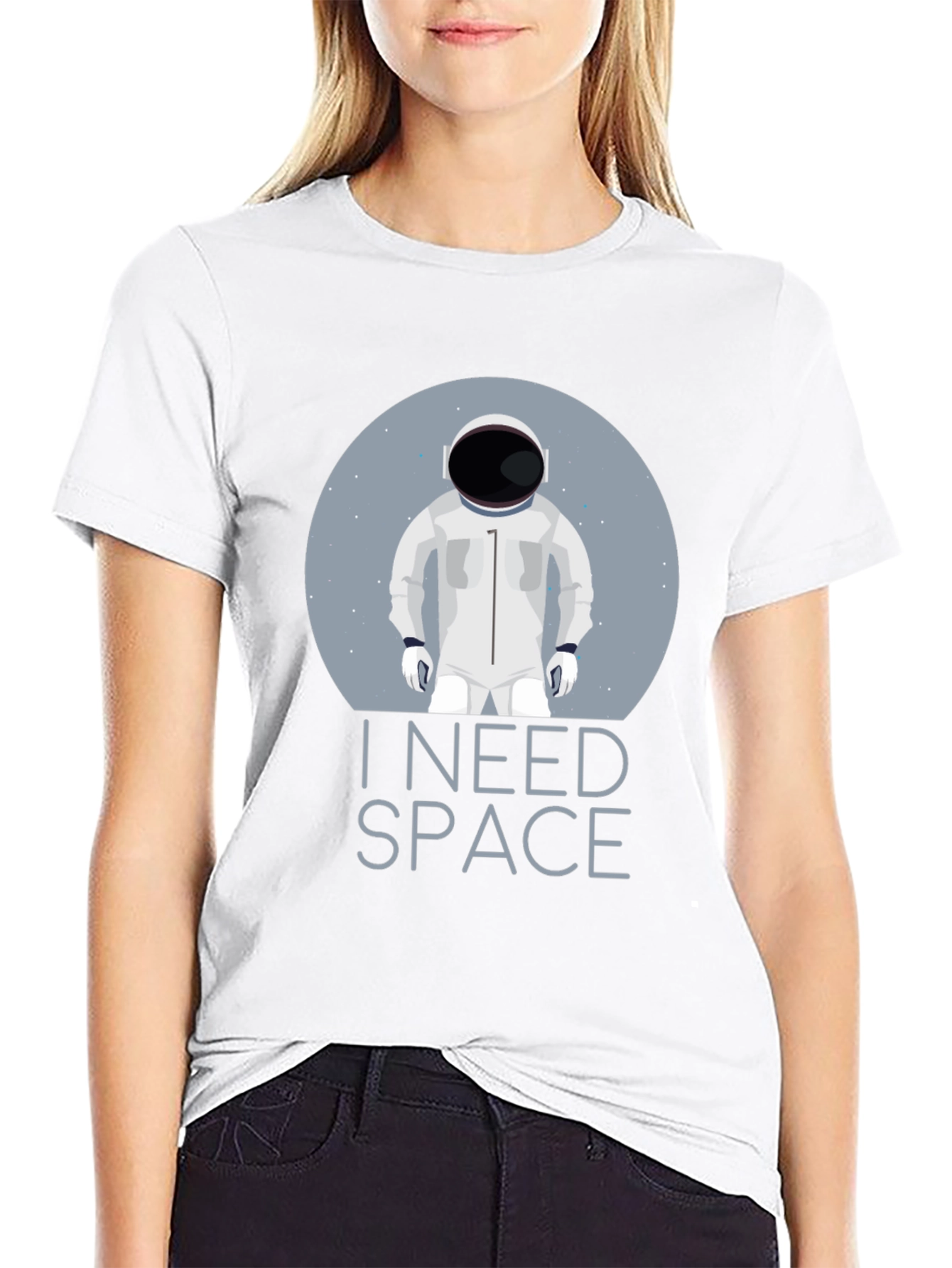 I Need Space T-Shirt Astronaut Design Tee