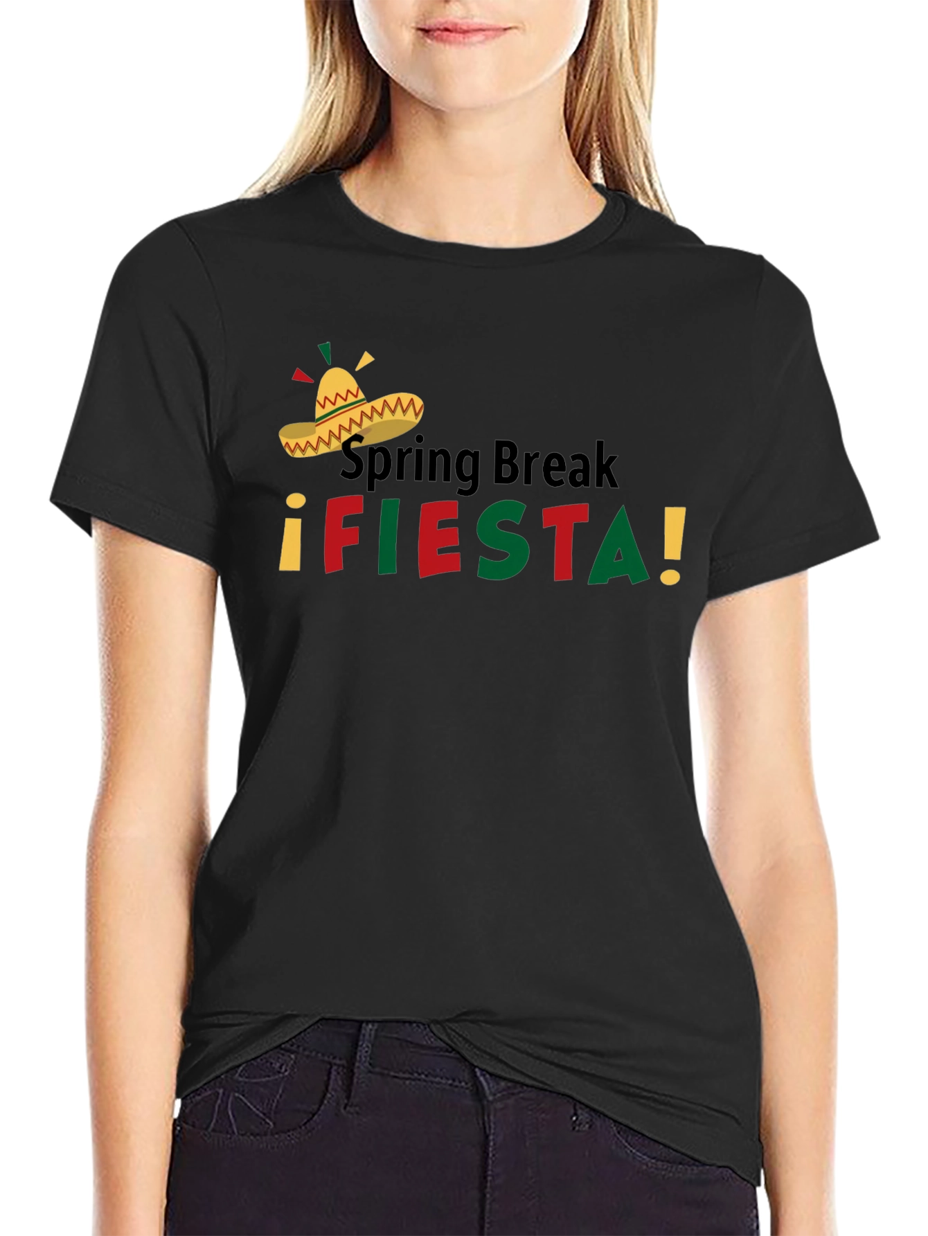 Spring Break Fiesta Graphic T-Shirt