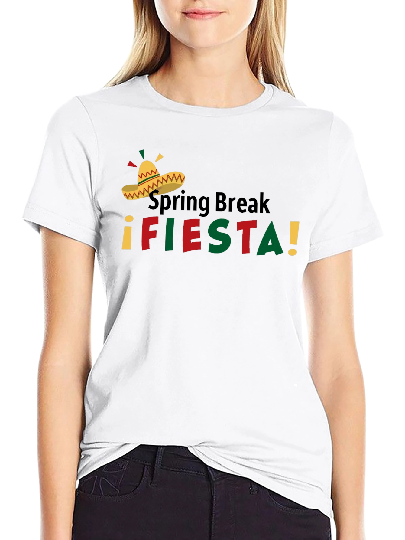 Spring Break Fiesta Graphic T-Shirt