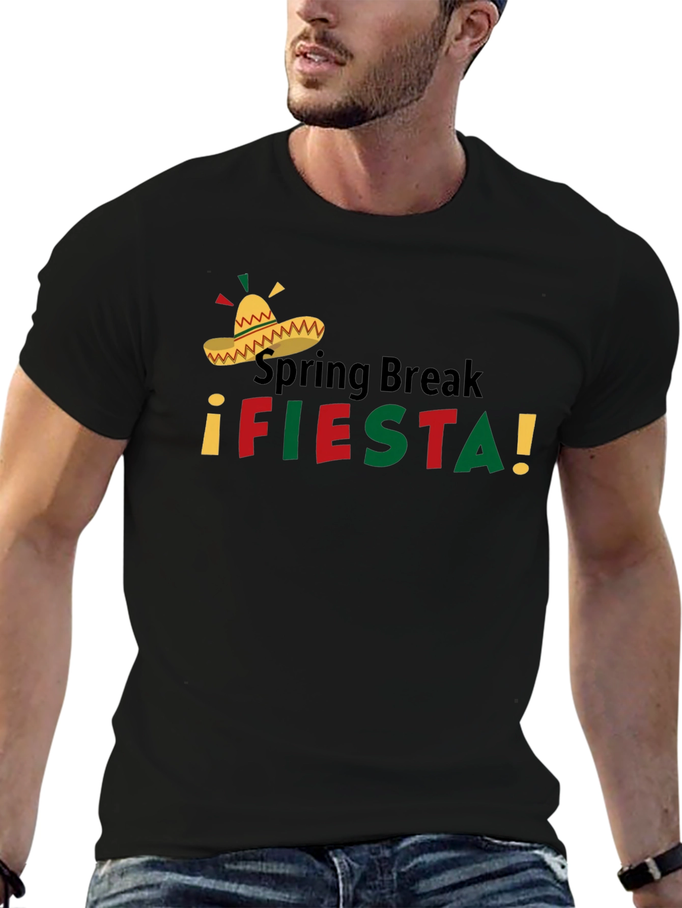 Spring Break Fiesta Graphic T-Shirt