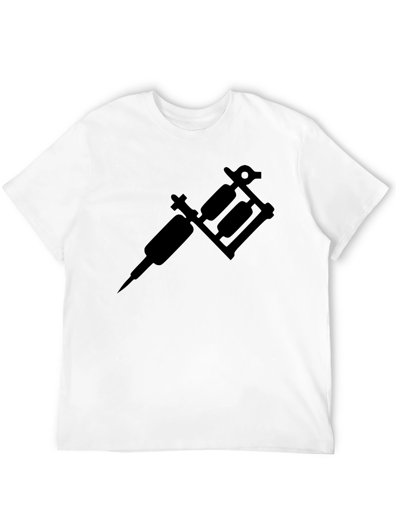 Tattoo Machine Graphic Tee - Black