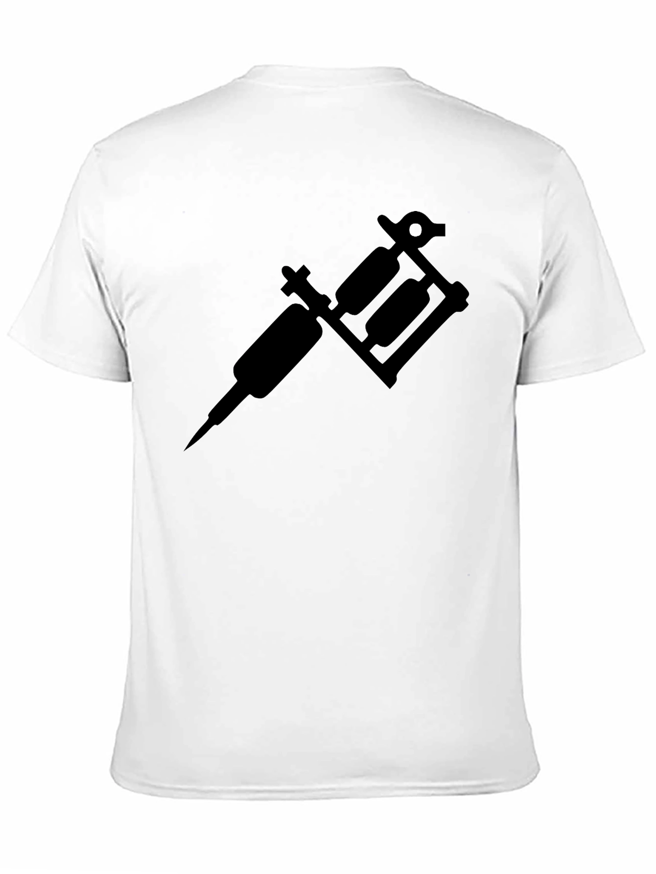 Tattoo Machine Graphic Tee - Black