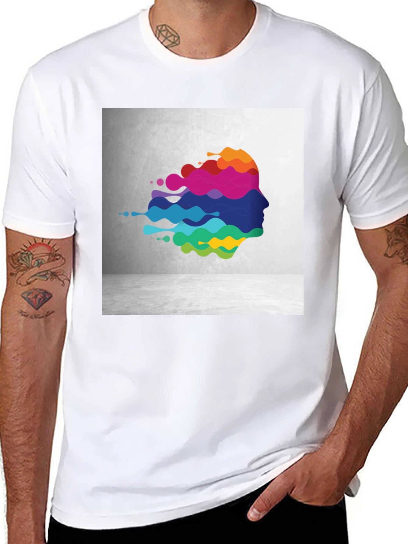 Abstract Mind T-Shirt - Artistic Graphic Tee