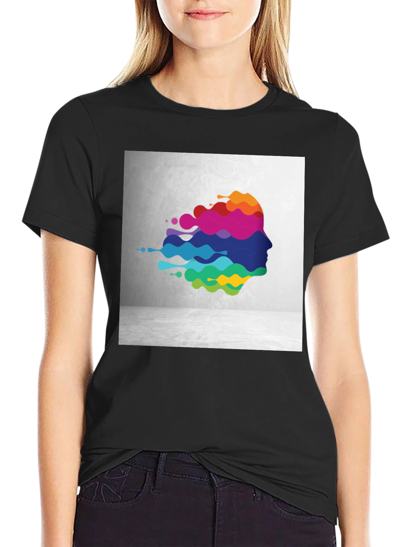 Abstract Mind T-Shirt - Artistic Graphic Tee