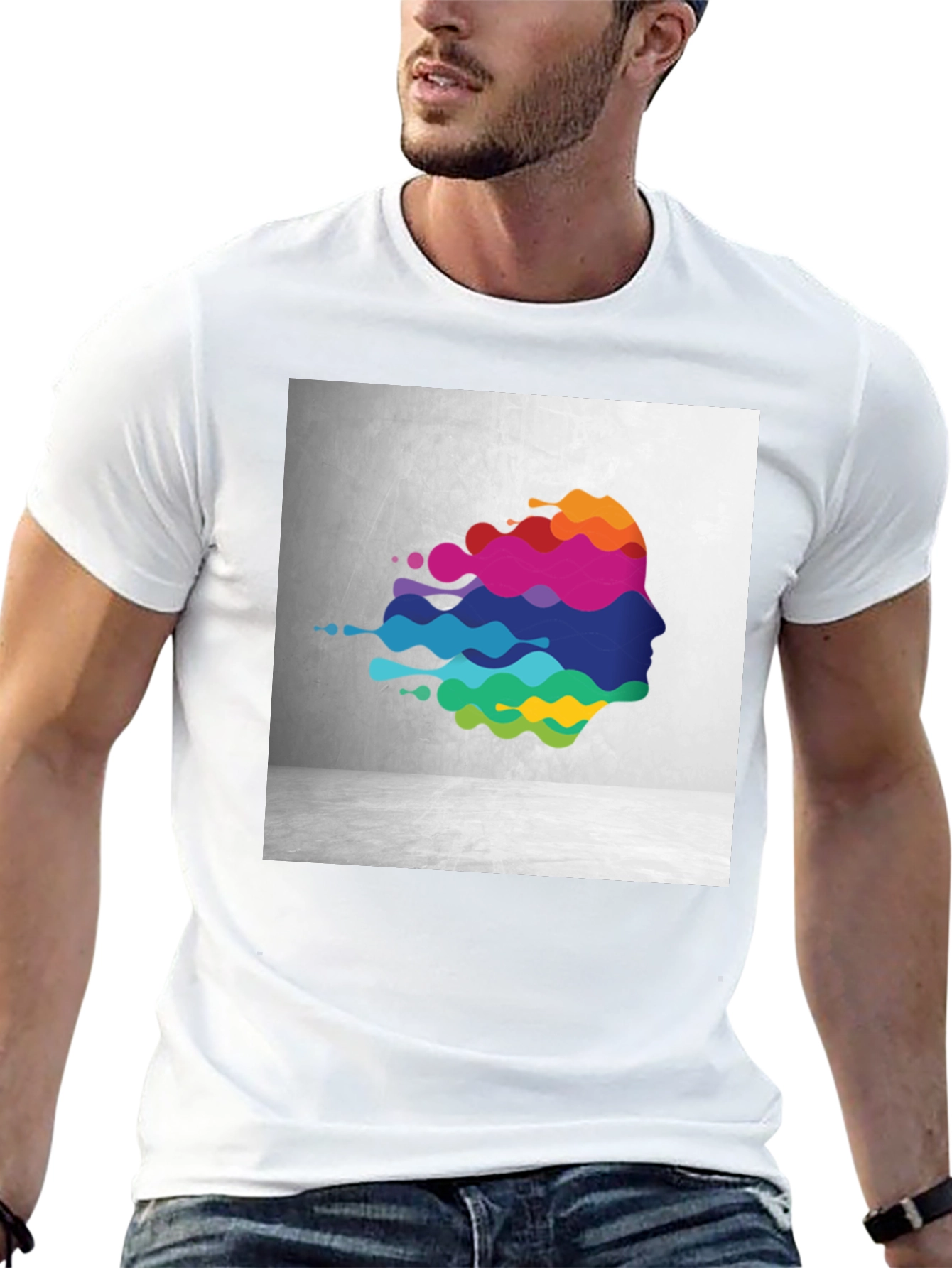 Abstract Mind T-Shirt - Artistic Graphic Tee
