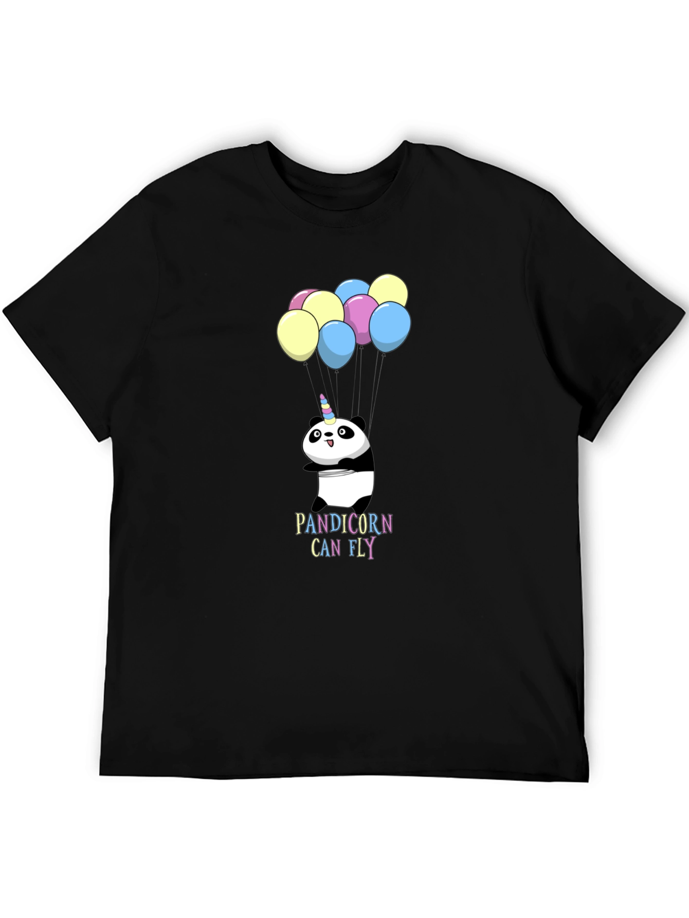 Pandicorn Can Fly Graphic Tee