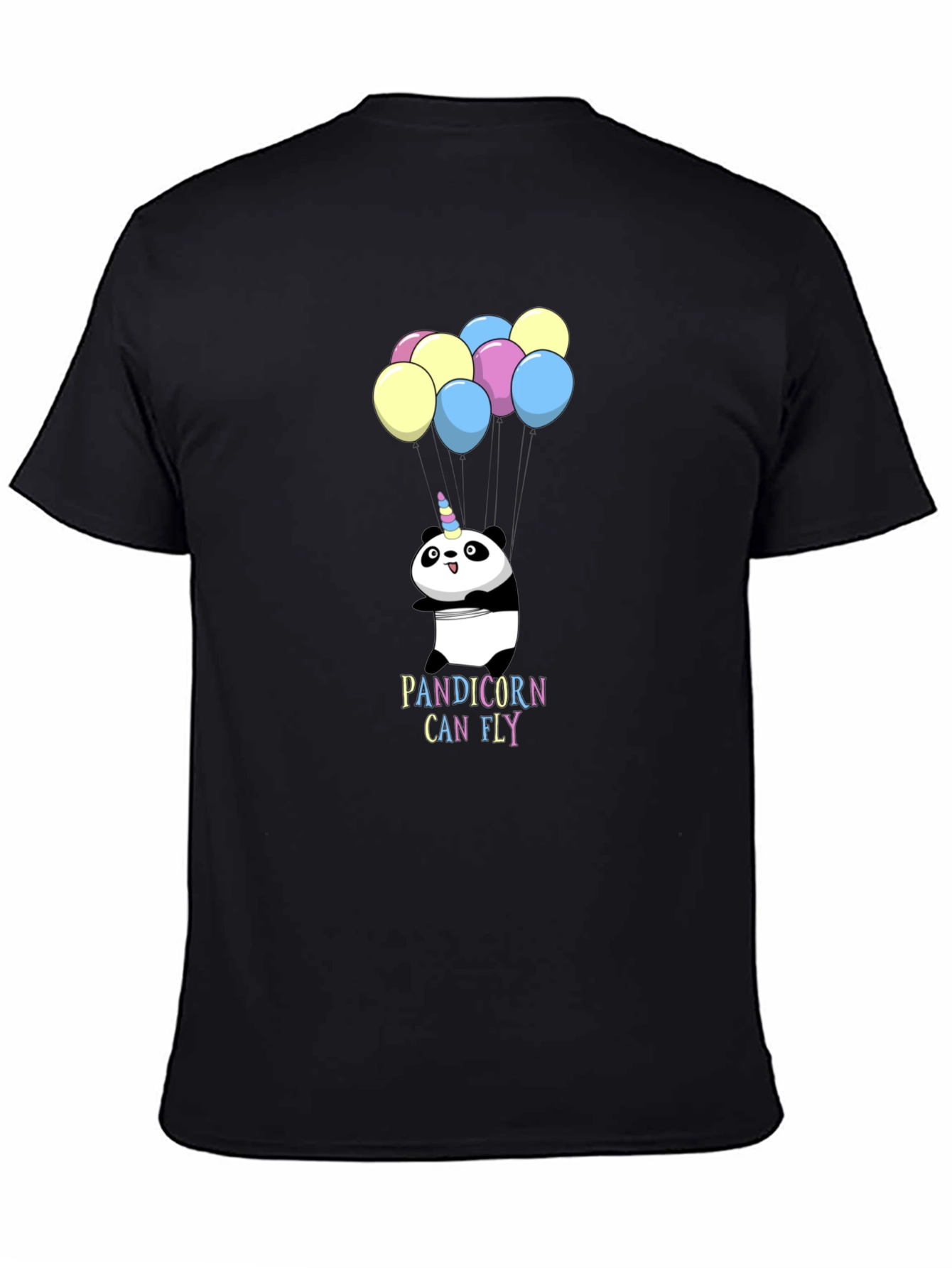 Pandicorn Can Fly Graphic Tee