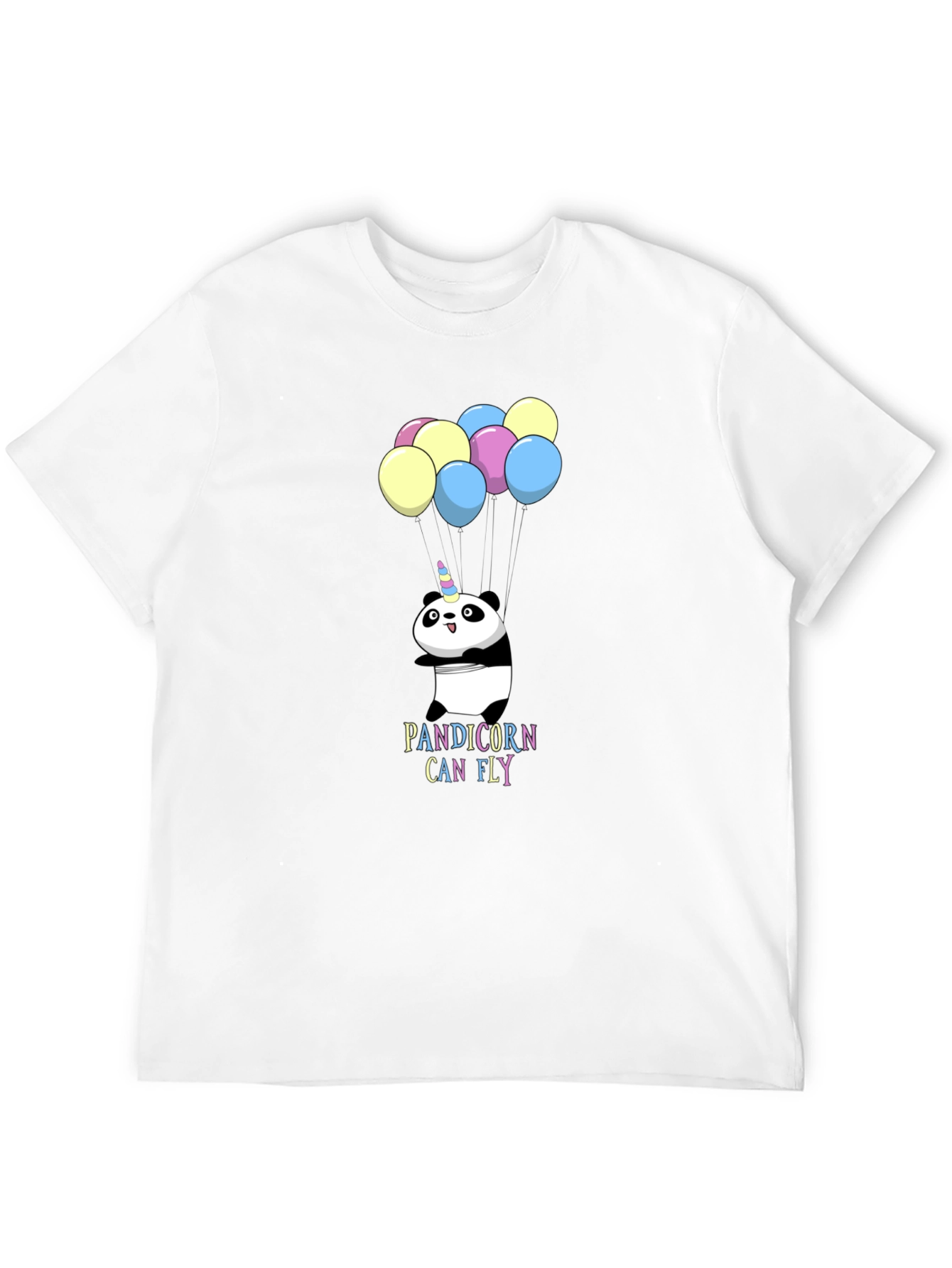 Pandicorn Can Fly Graphic Tee