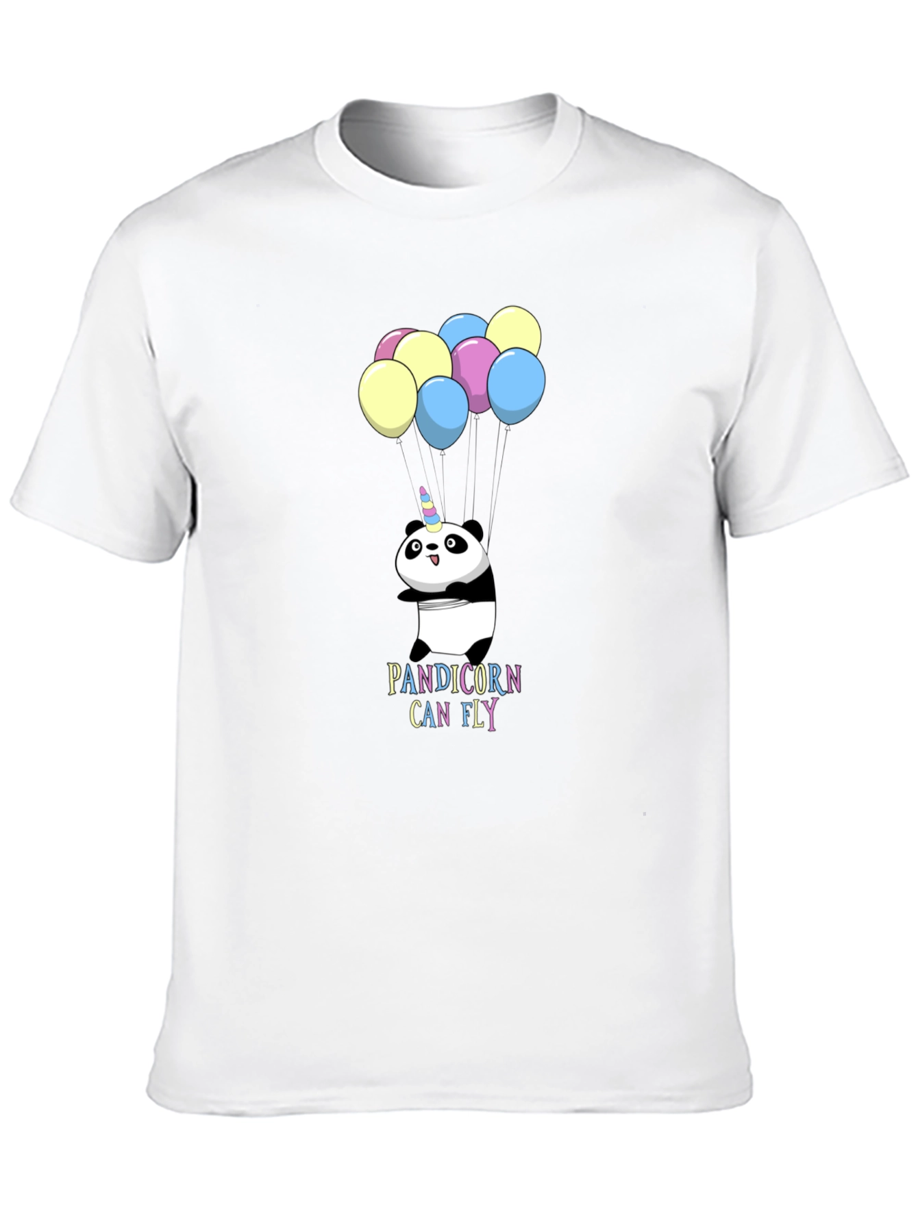 Pandicorn Can Fly Graphic Tee